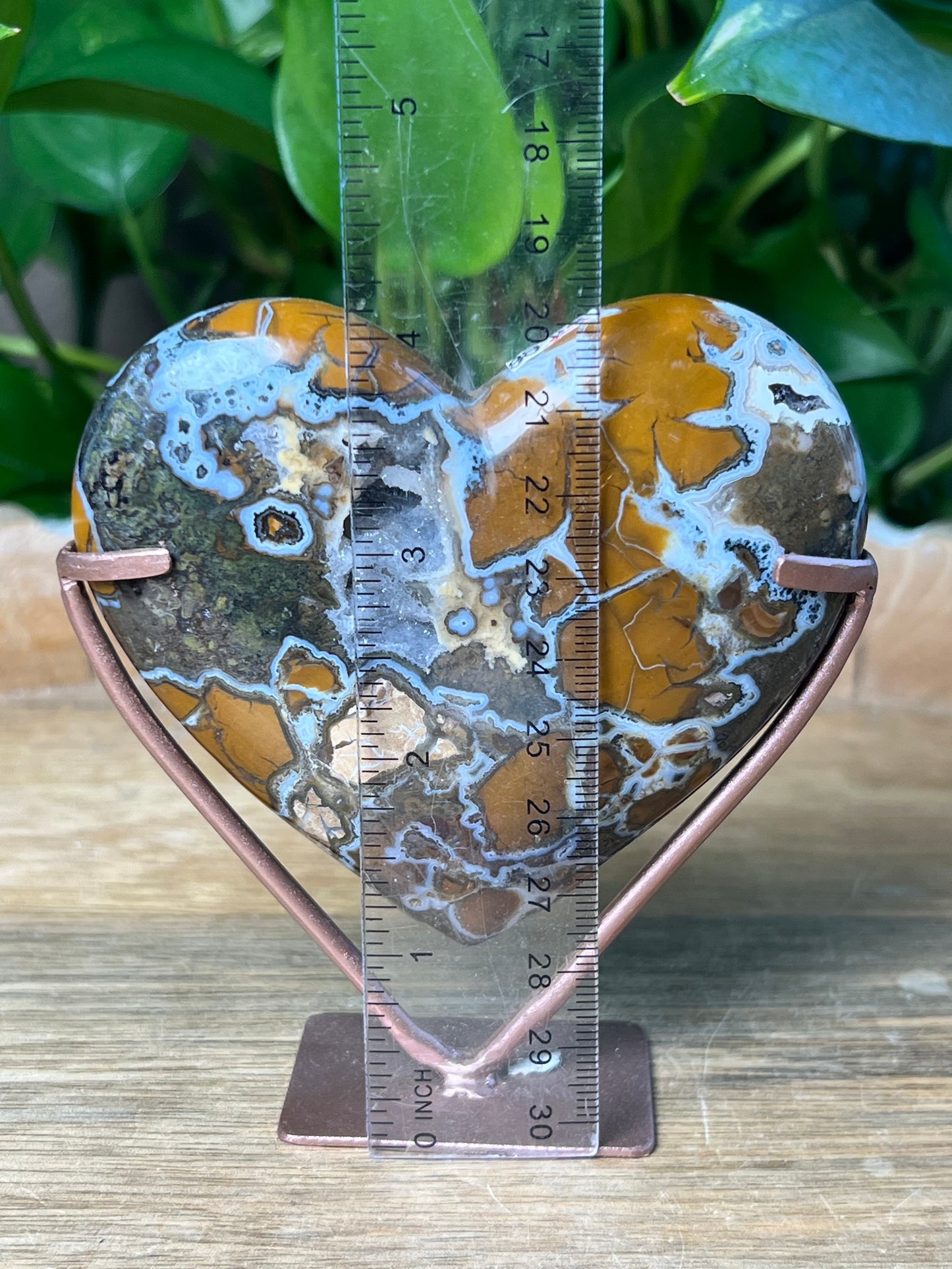 Brecciated Jasper Heart