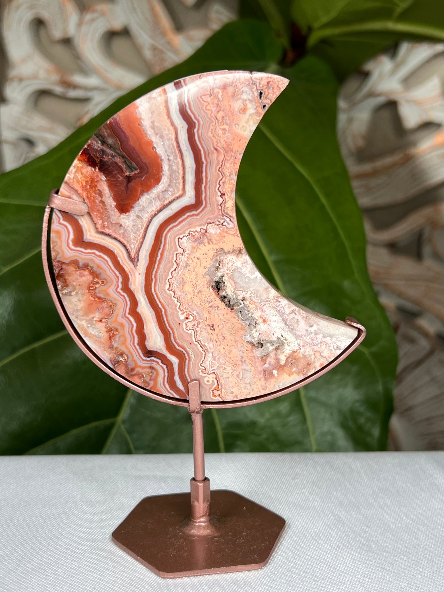 Crazy Lace Agate Moon