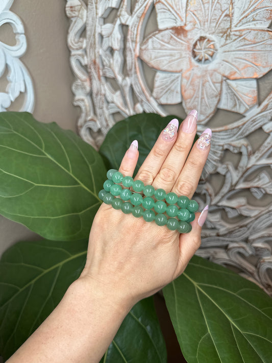 Green Aventurine Beaded Bracelet