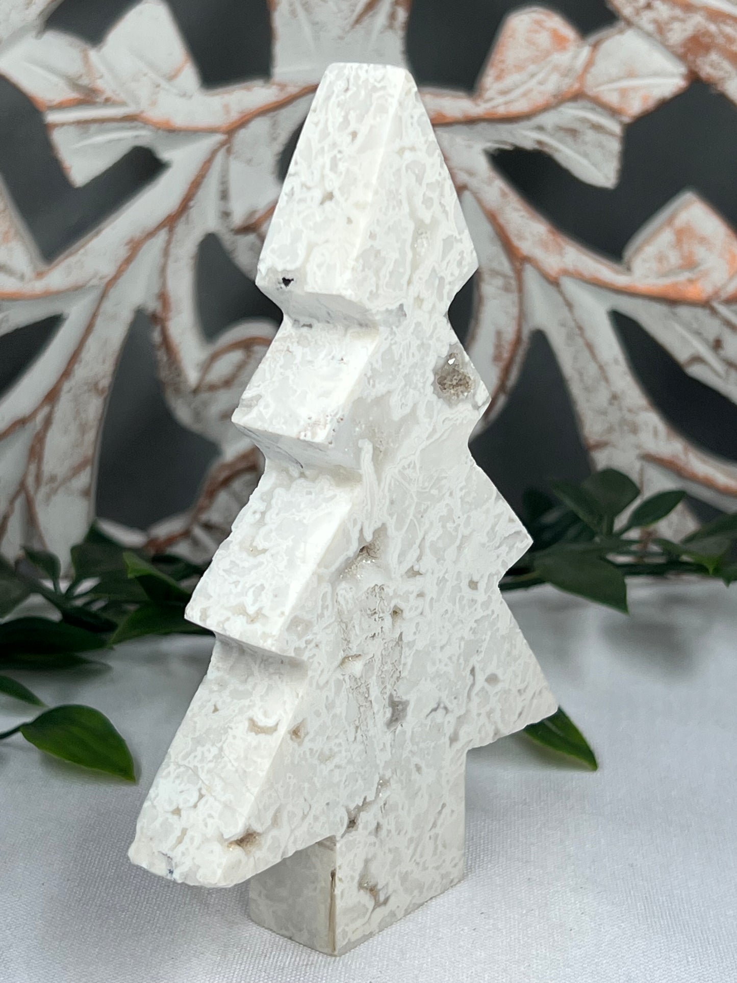 White Plume Agate Tree