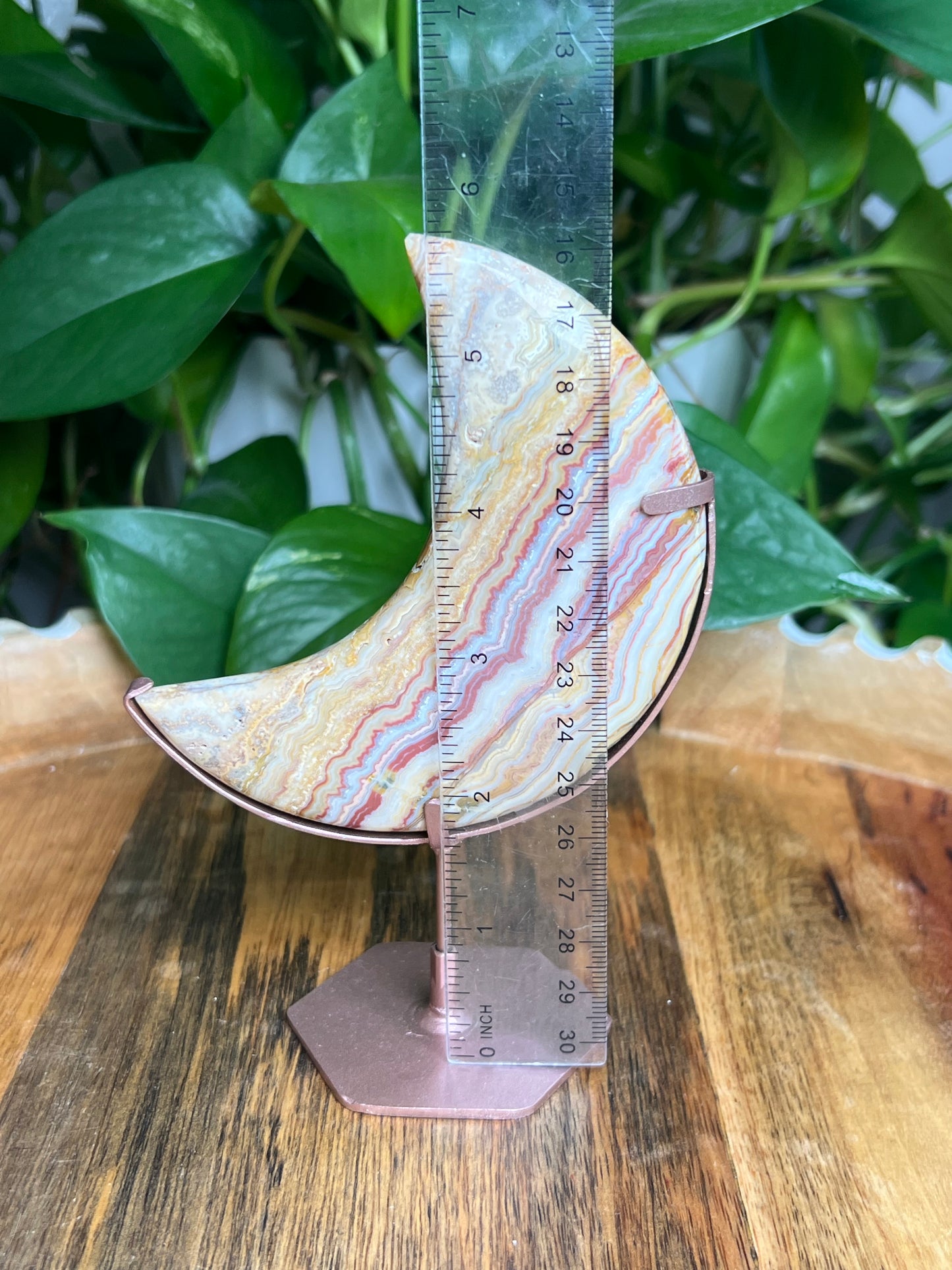 Crazy Lace Agate Moon: MA
