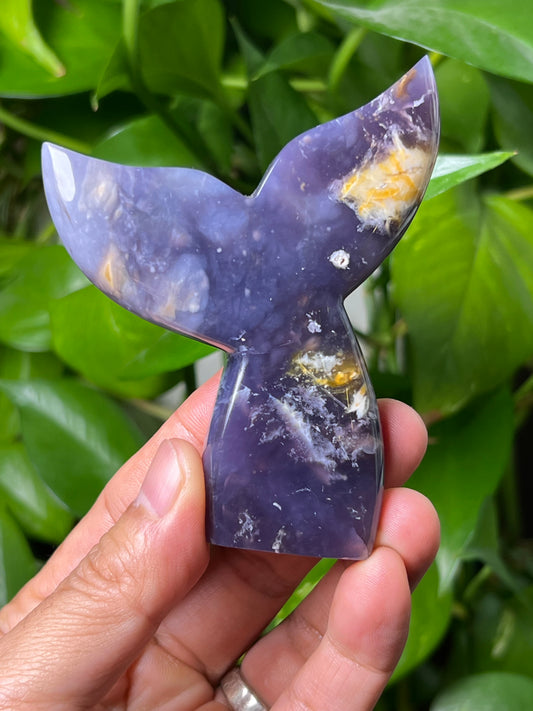 Purple Chalcedony Tail