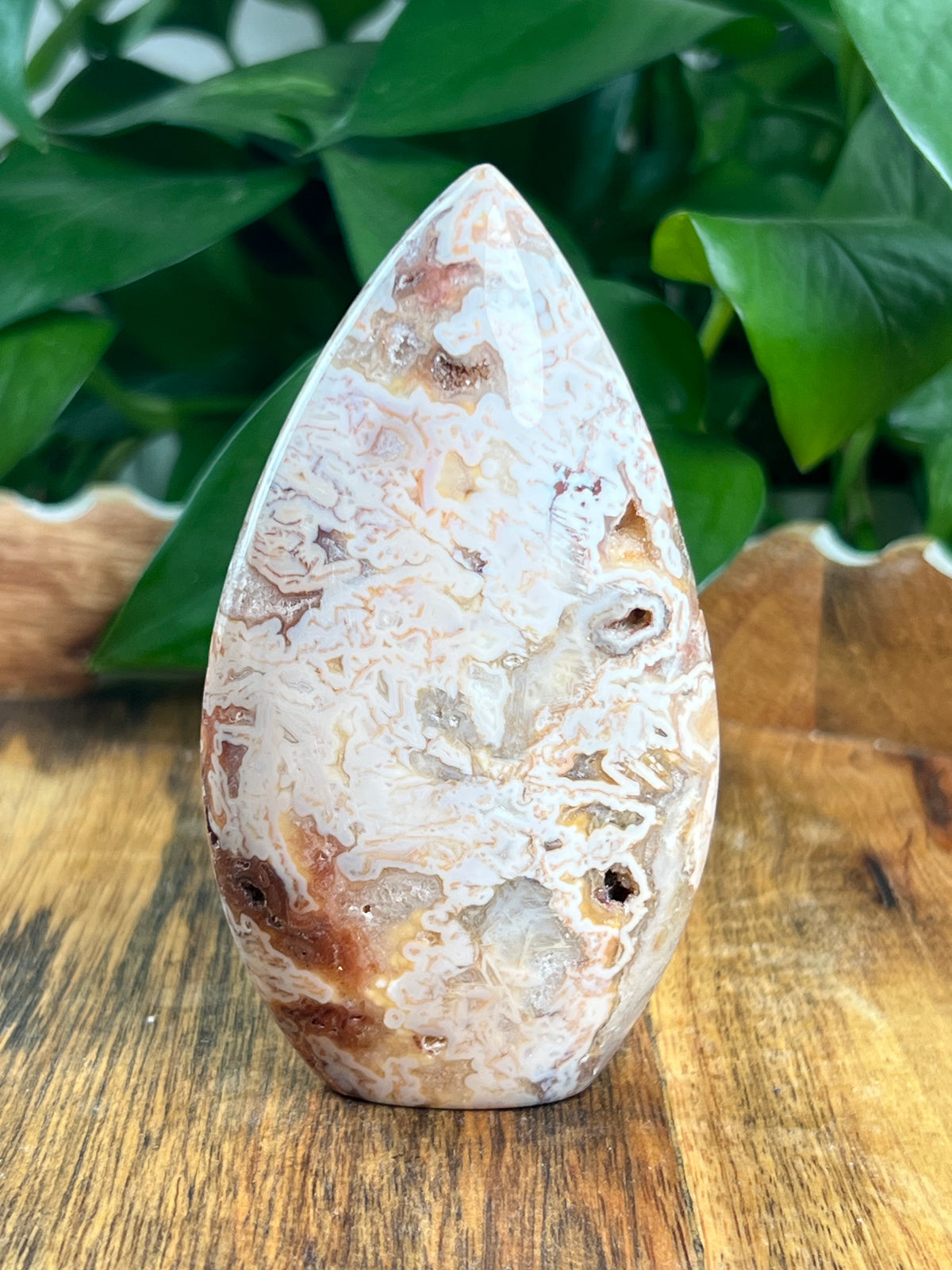Tube Agate Flame: NA