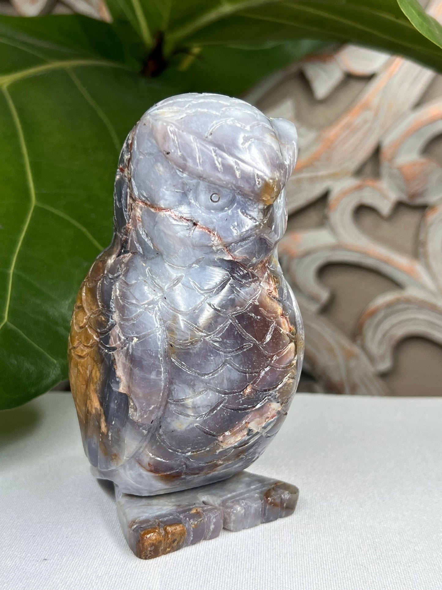 Purple Chalcedony Awl