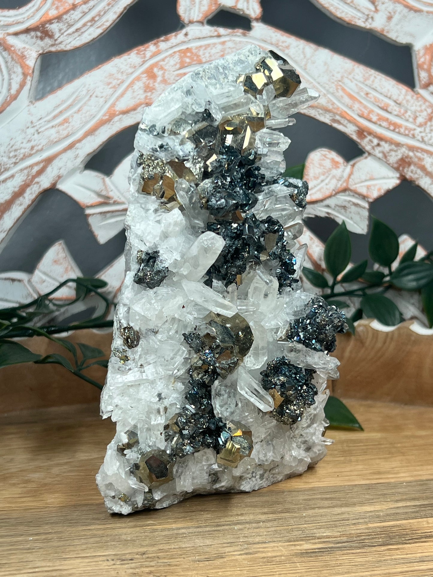 Rainbow Pyrite Specimen