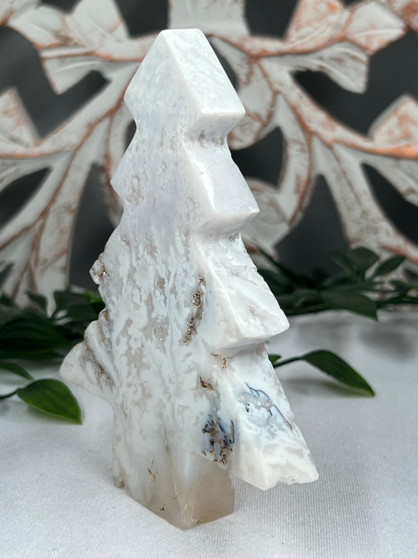 White Plume Agate Tree
