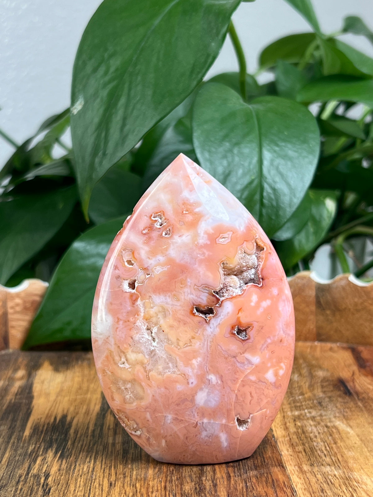 Pink Carnelian Flame: RA