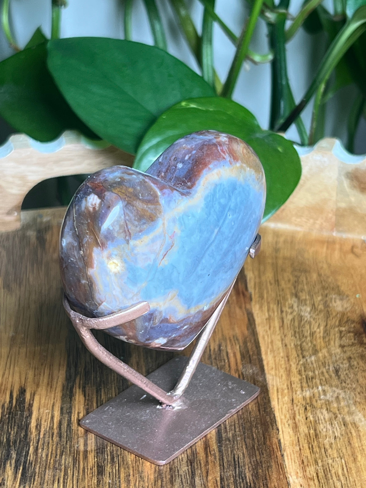 River Jasper Heart: AX