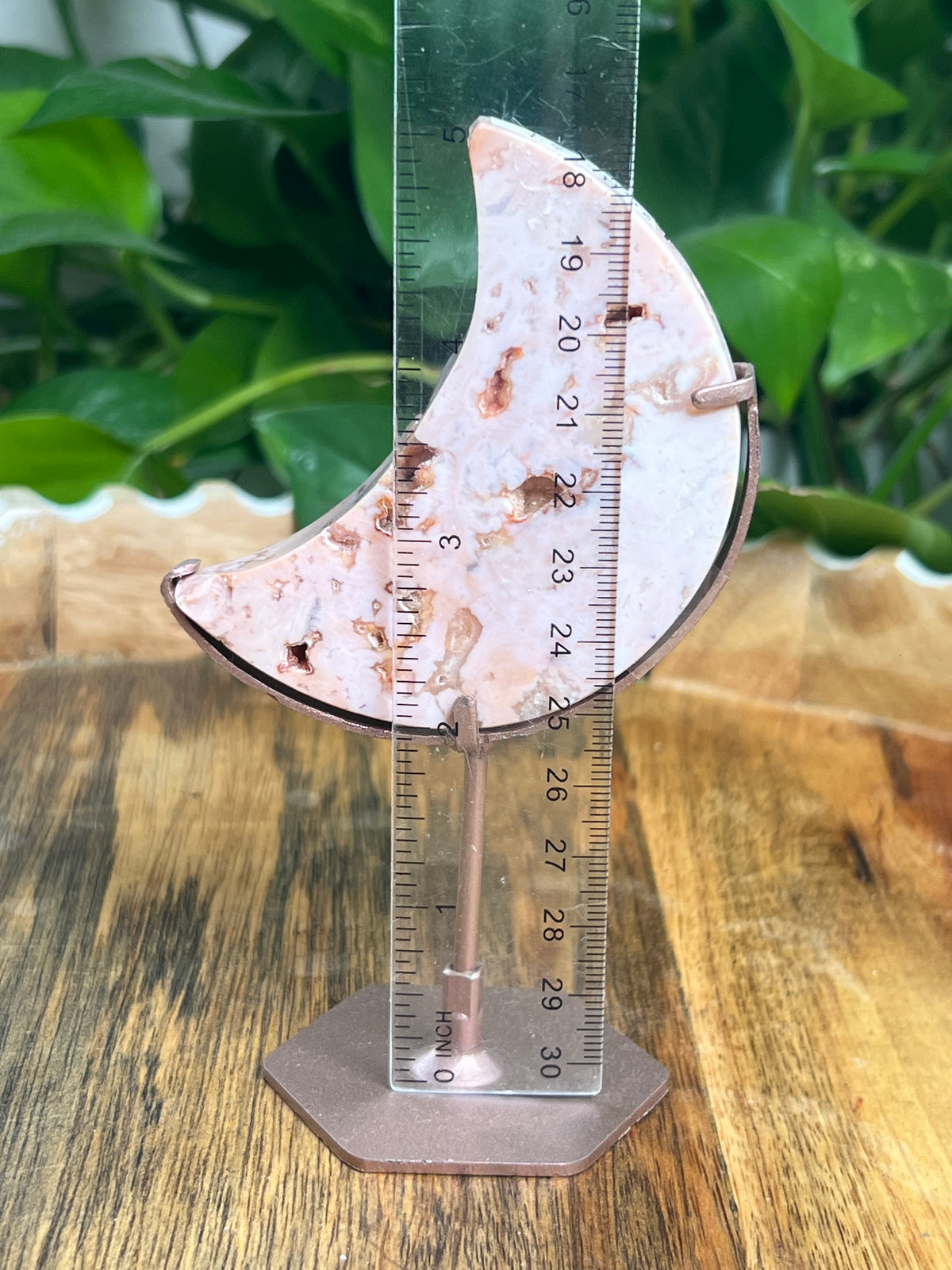 Pink Carnelian Moon: N