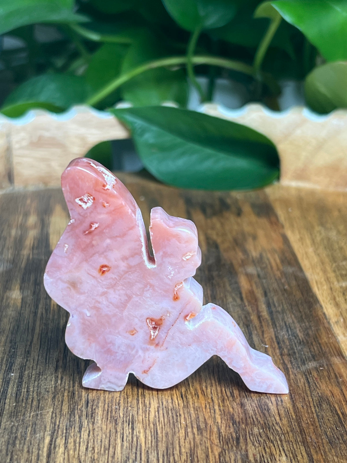 Pink Carnelian Pixie Fairy: BL