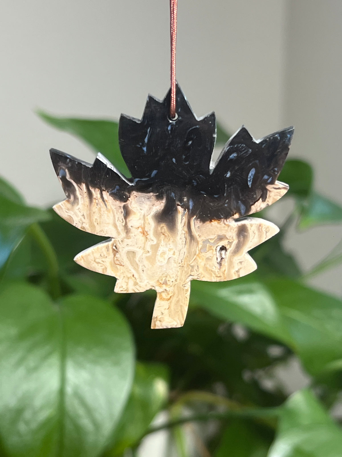 Palm Root Leaf Ornaments