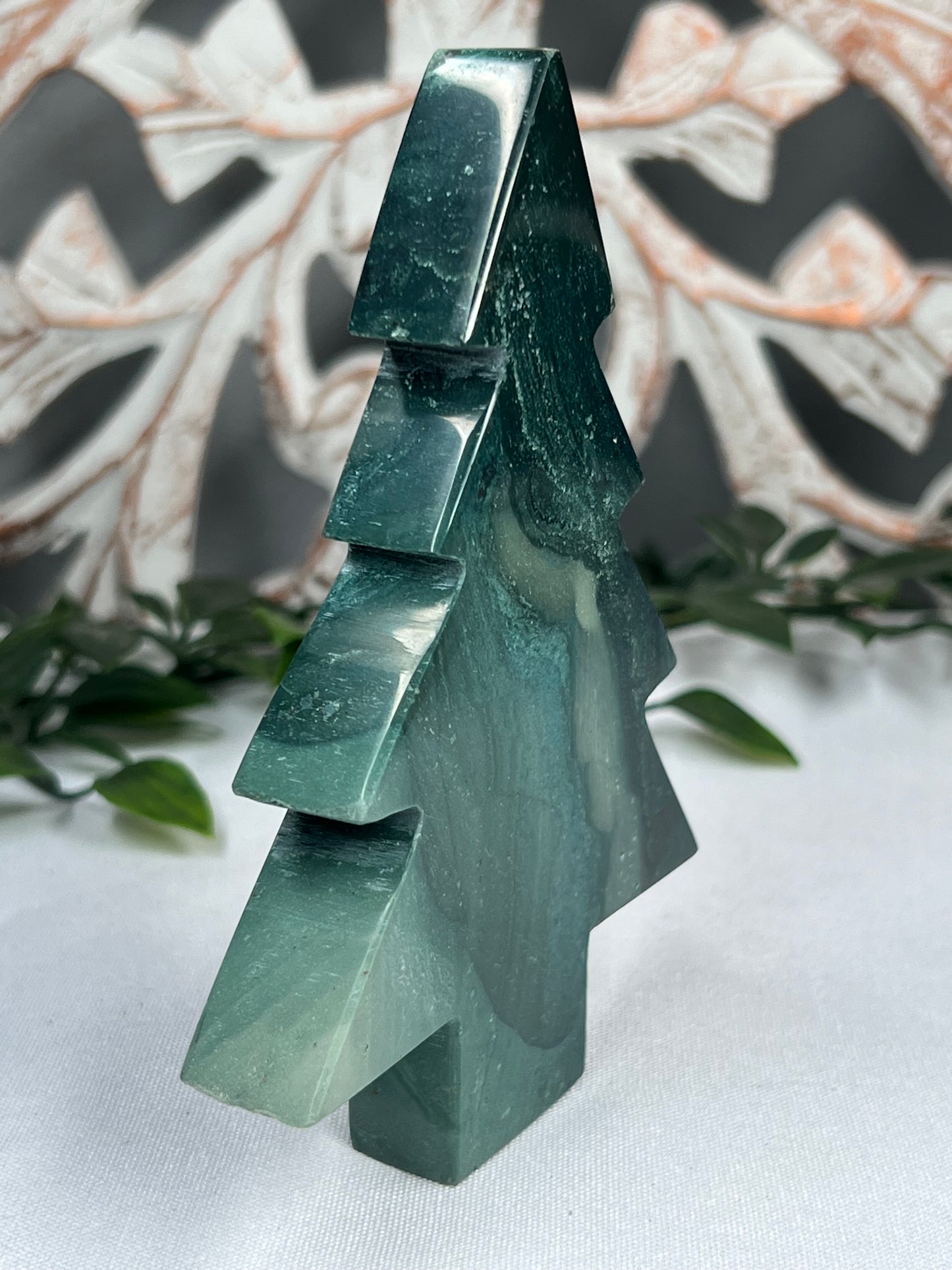Blue Green Jasper Tree