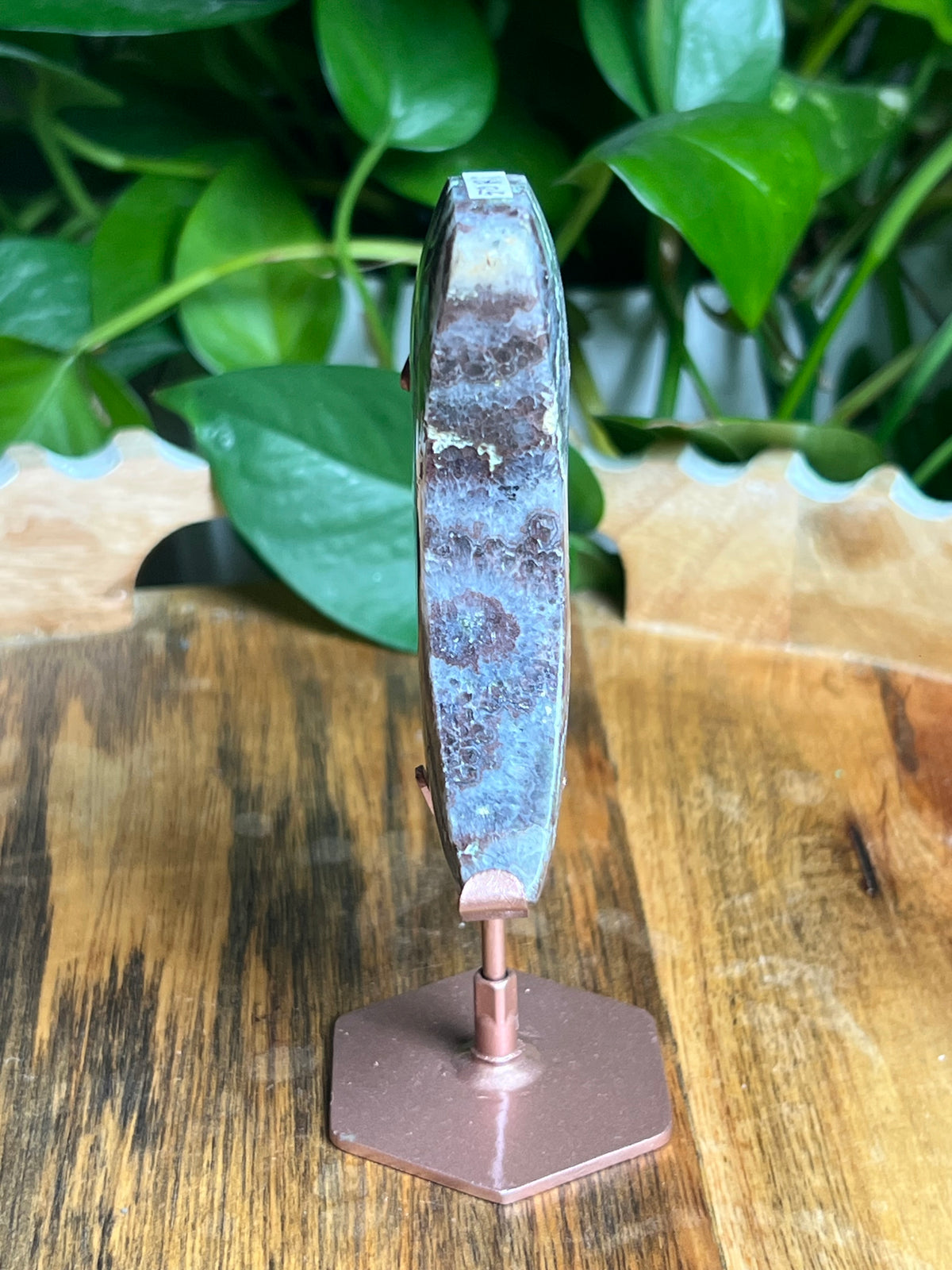 Amethyst Agate Moon: Ari