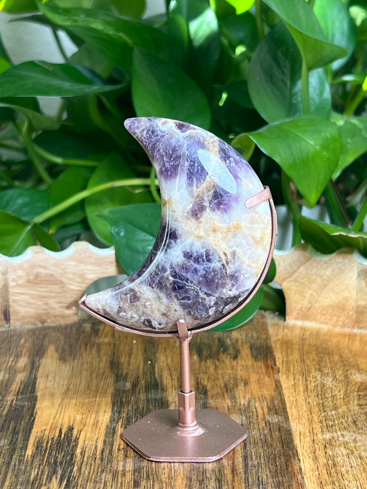 Indonesian Amethyst Puffy Moon: XB