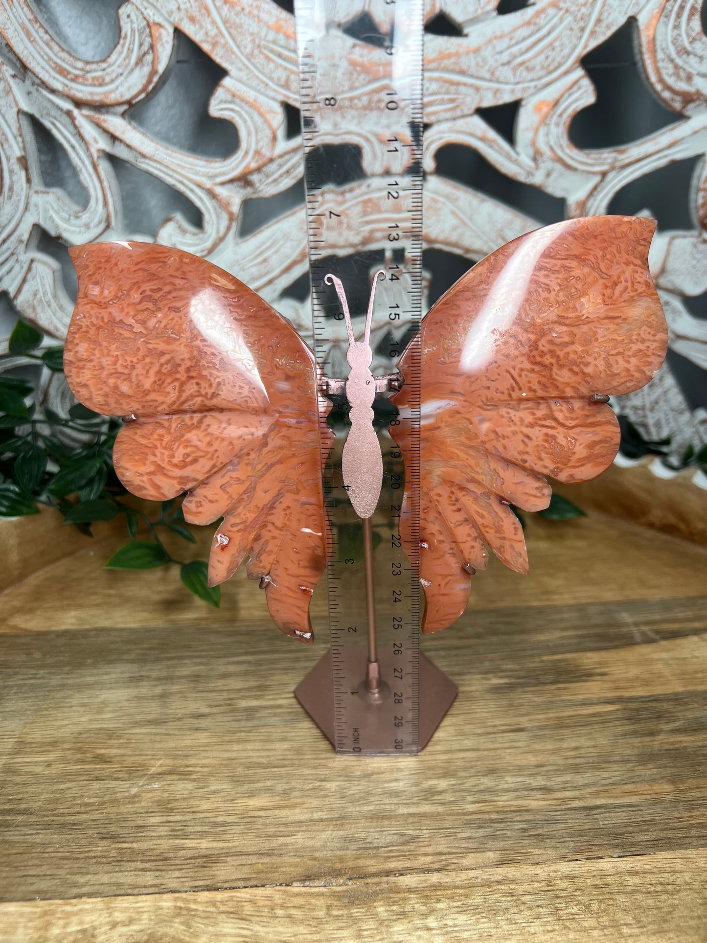 Pink Carnelian Wings