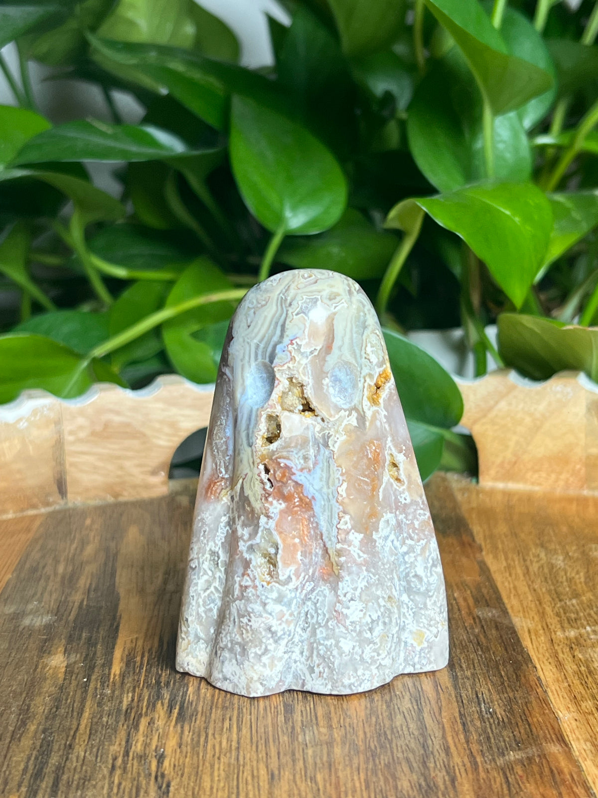 Sumatra Plume Agate Ghost: Z