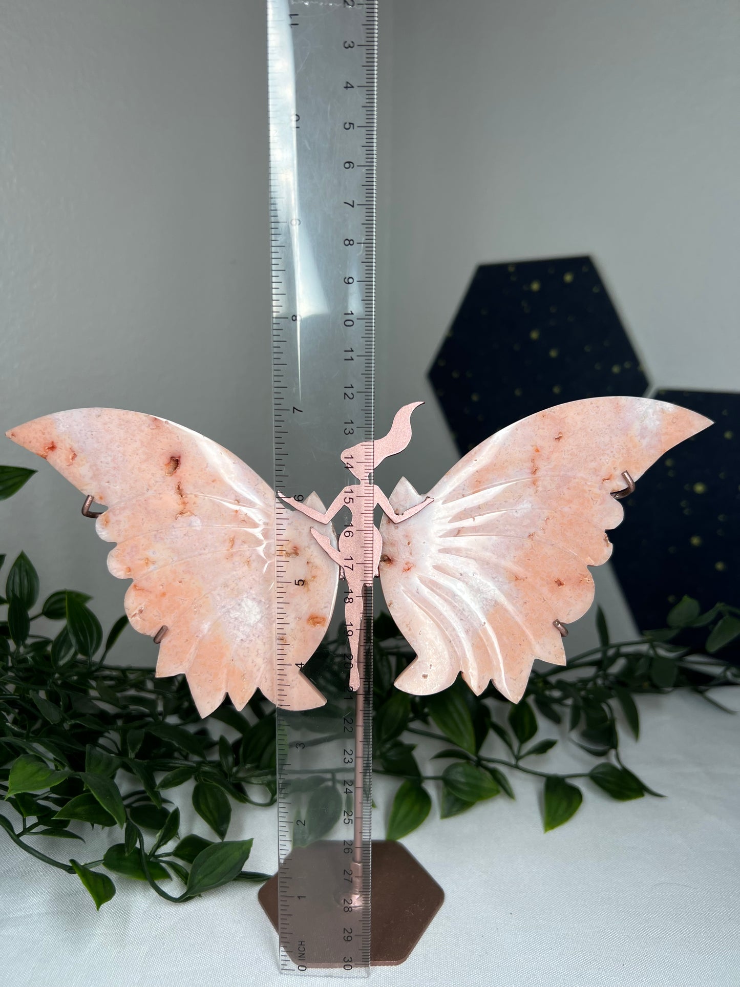 Pink Carnelian Wings
