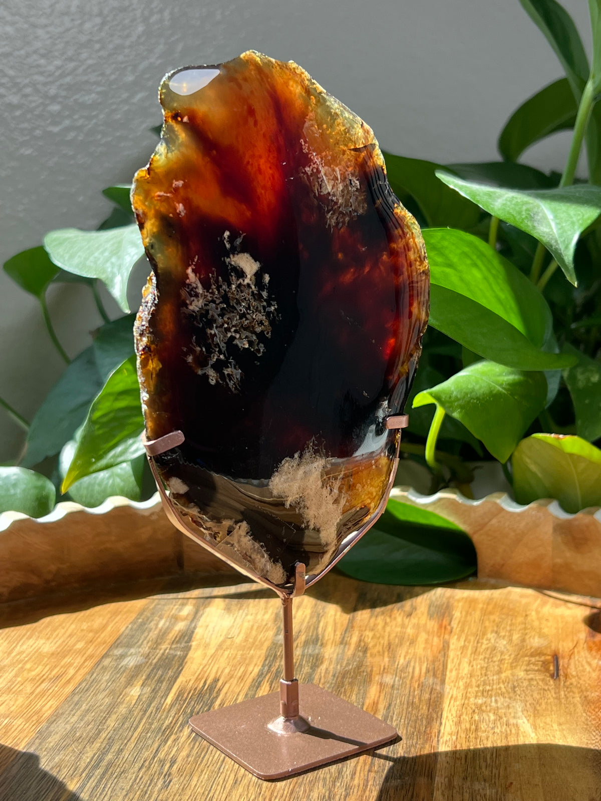 Blue Amber Slab: NB