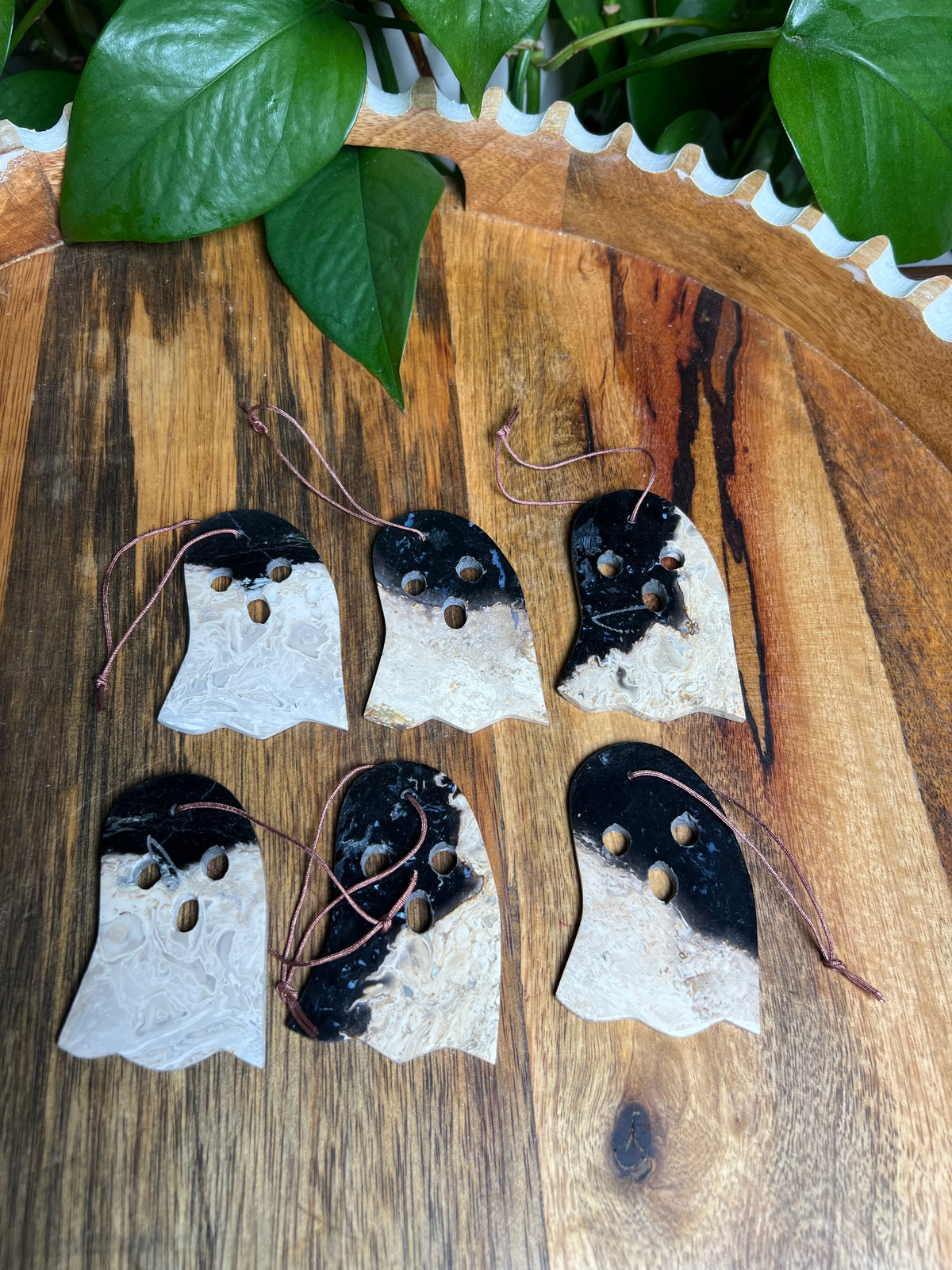 Palm Root Ghost Ornaments