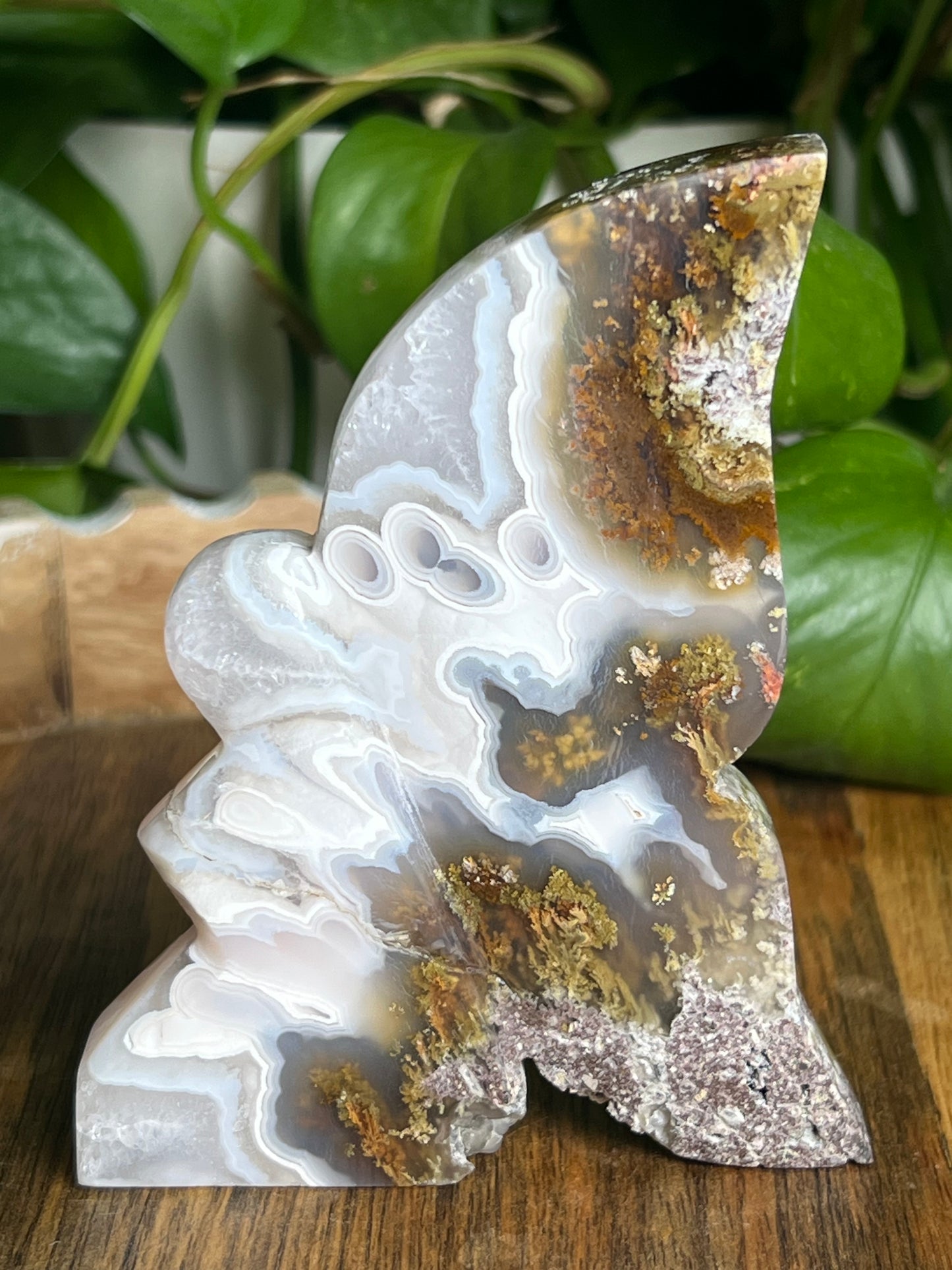 Scenic Moss Agate Fairy