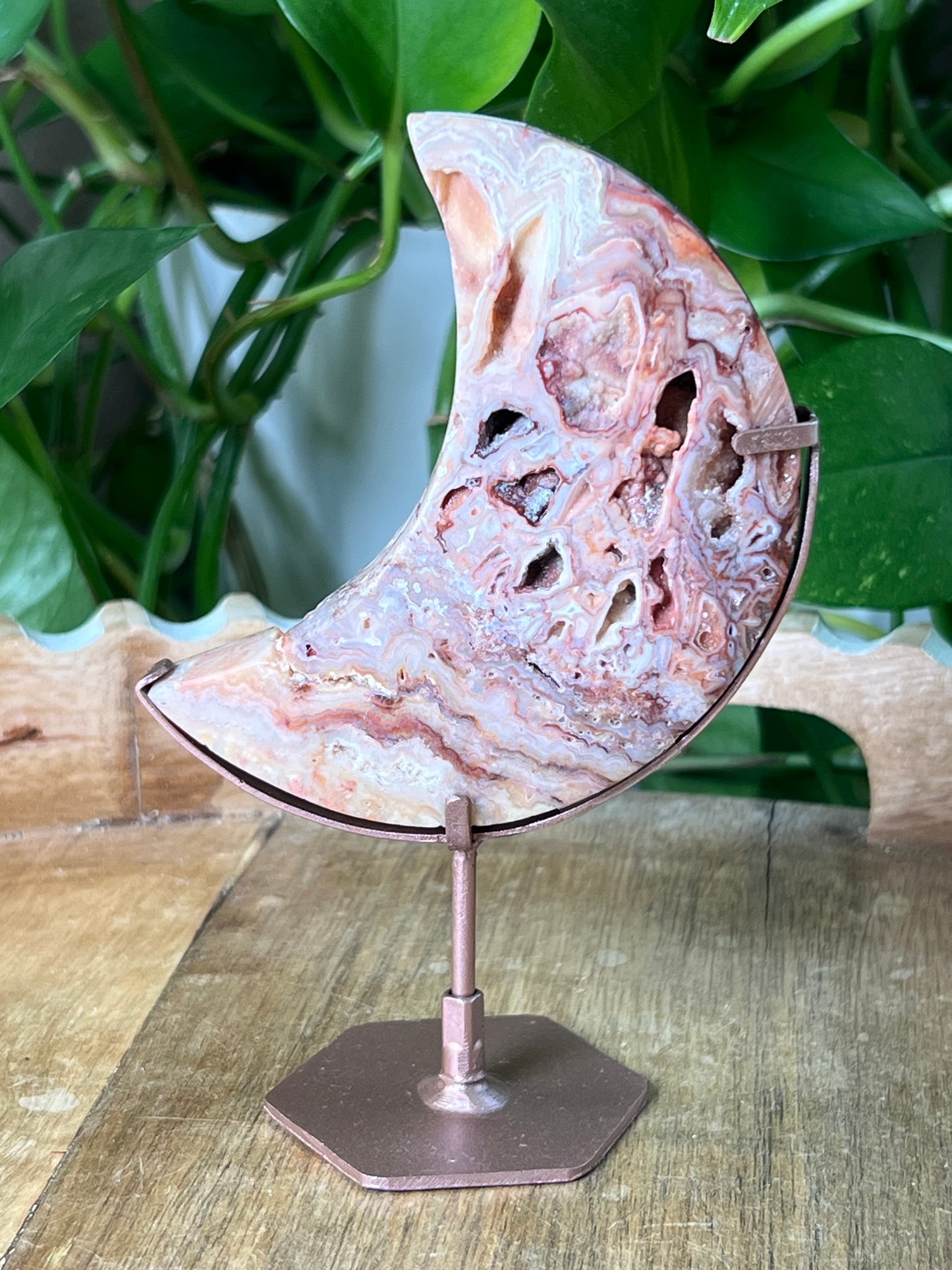 Crazy Lace Agate Moon