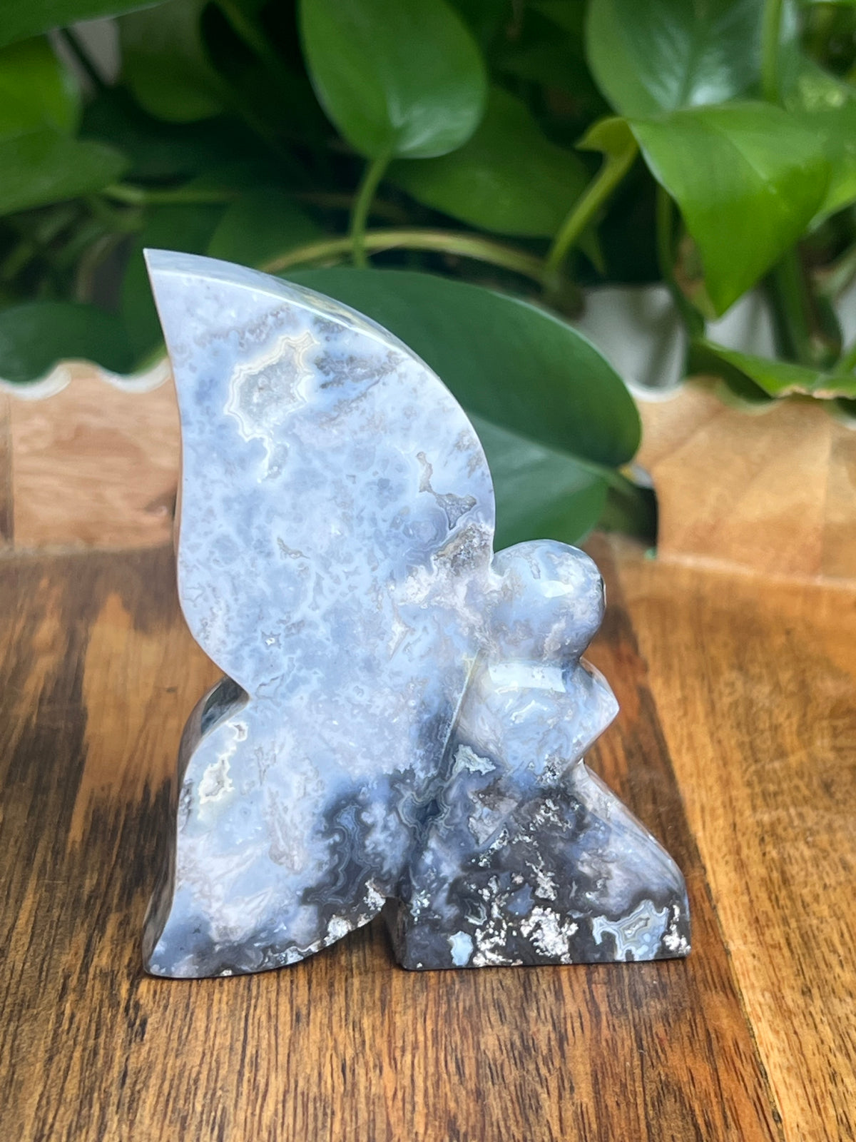 Blue Plume Agate Fairy: NS