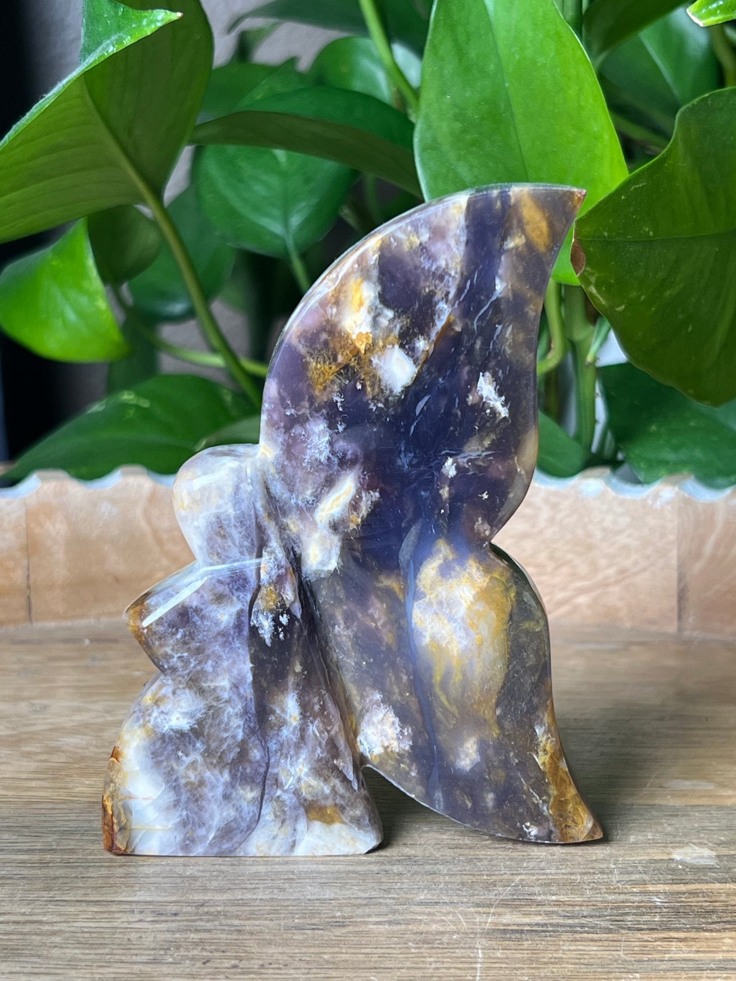 Purple Chalcedony Fairy