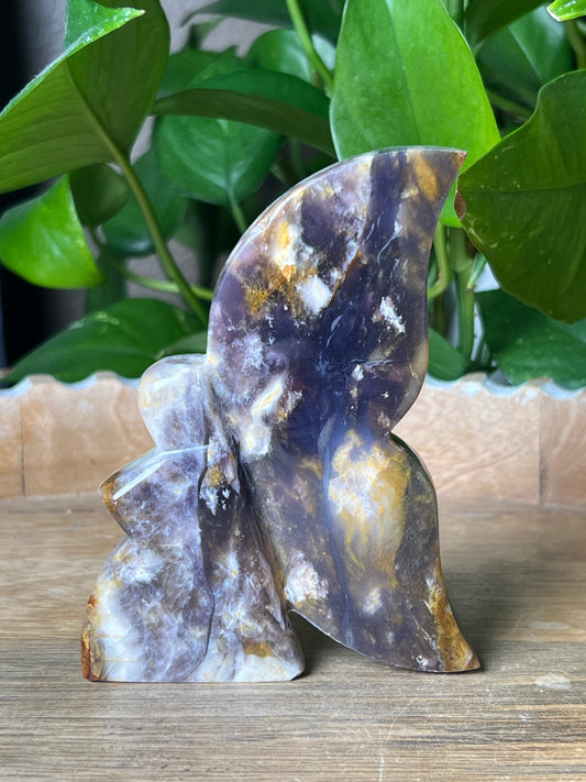 Purple Chalcedony Fairy
