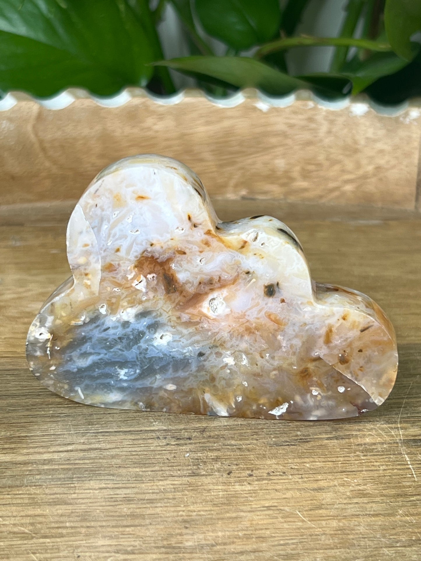 Rainbow Plume Agate Cloud