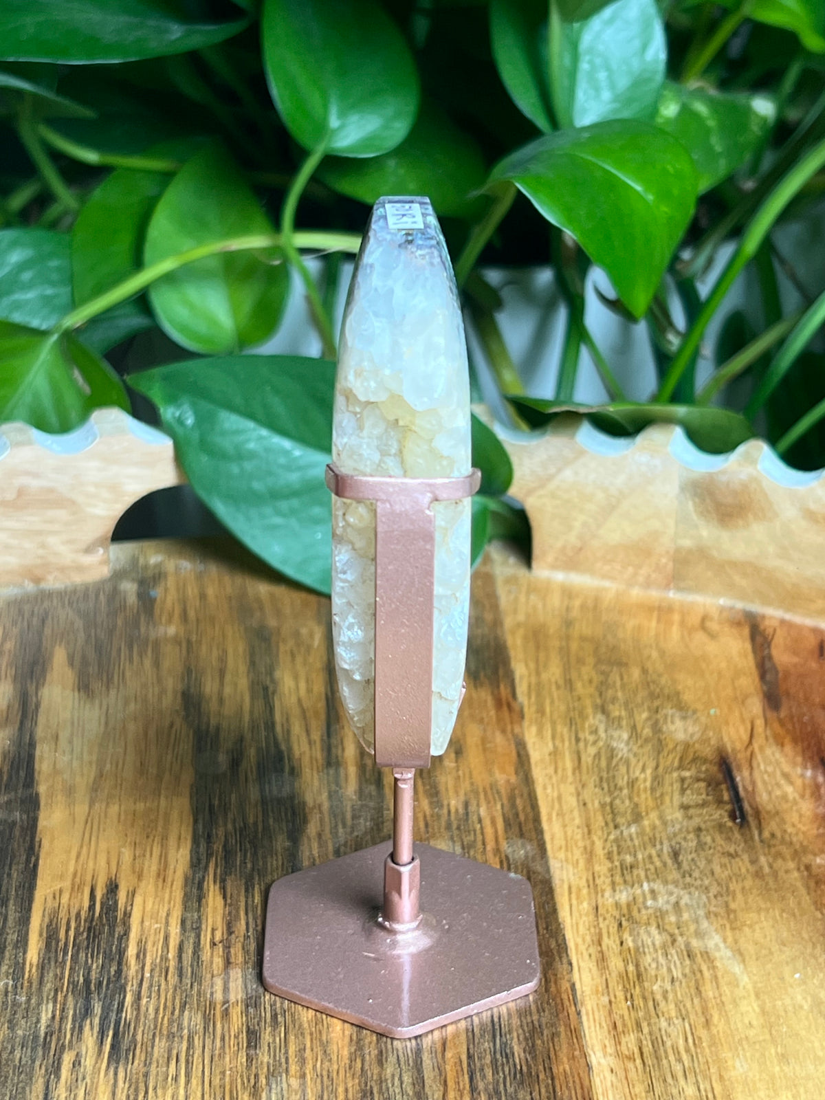 Amethyst Agate Moon: Ari