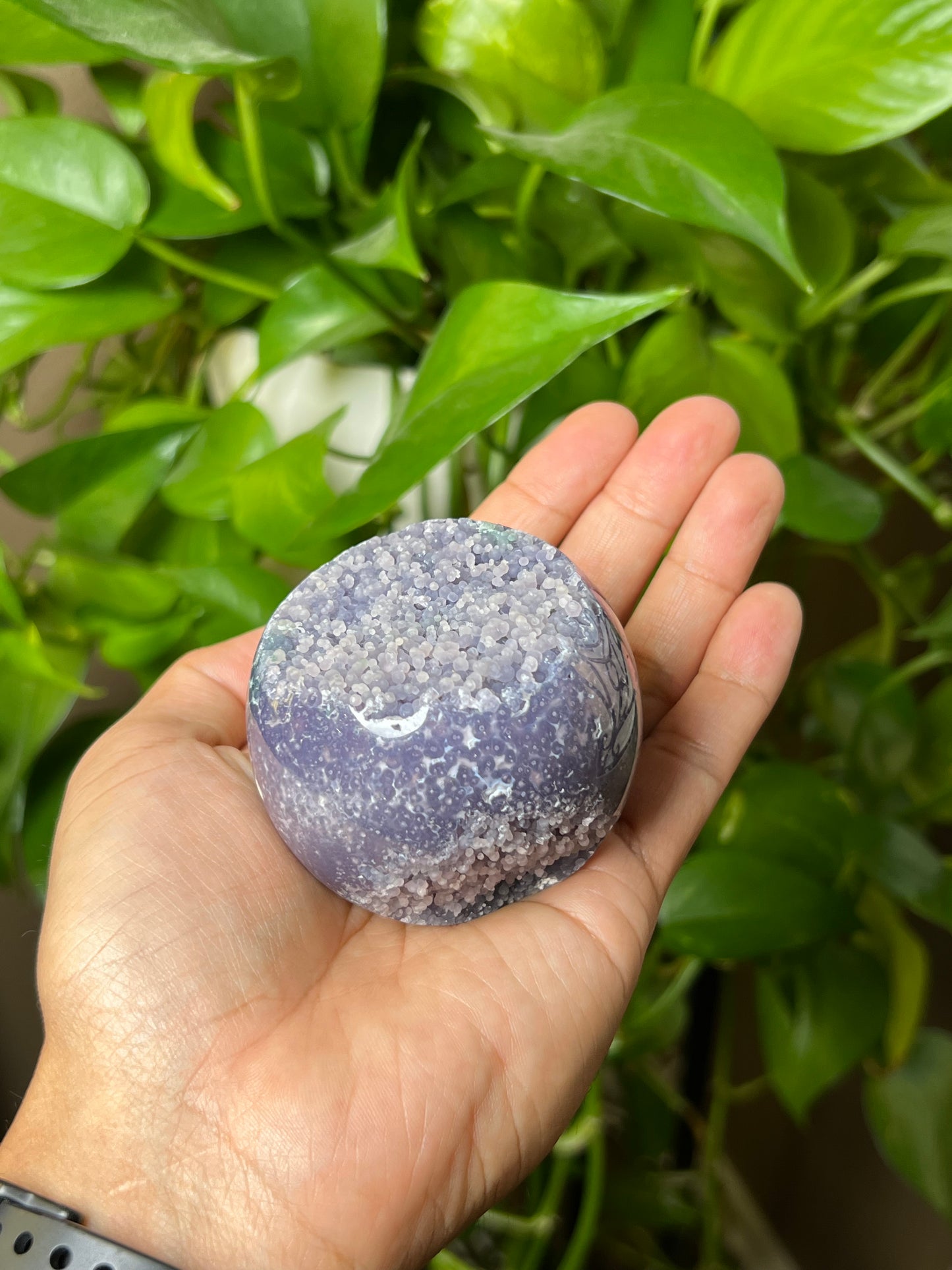 Grape Agate Sphere