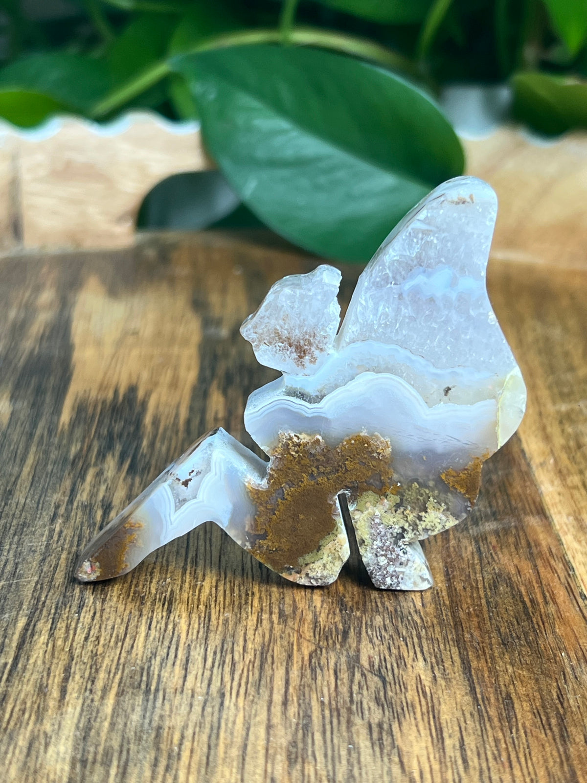 Scenic Moss Agate Pixie Fairy: N
