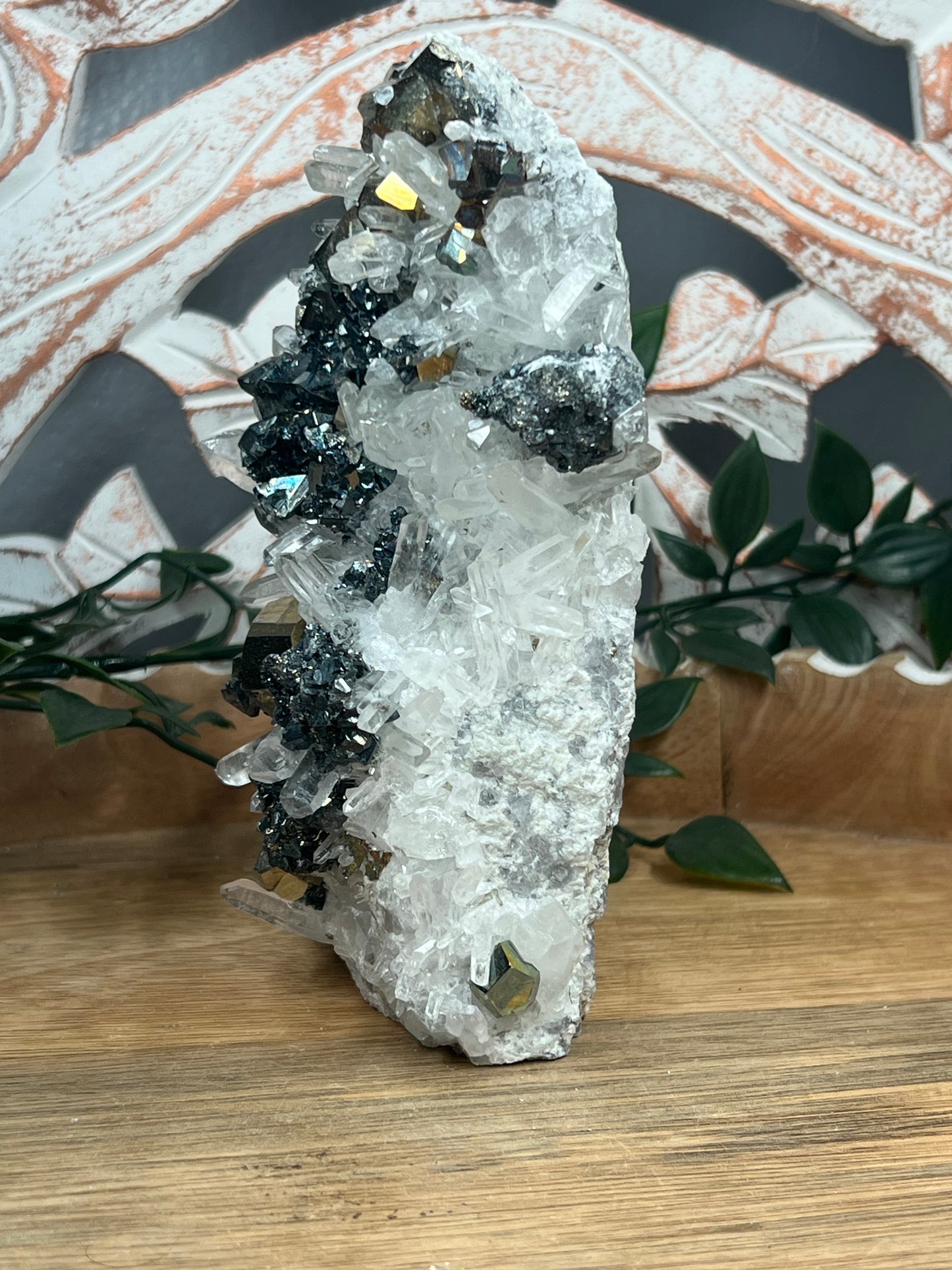 Rainbow Pyrite Specimen