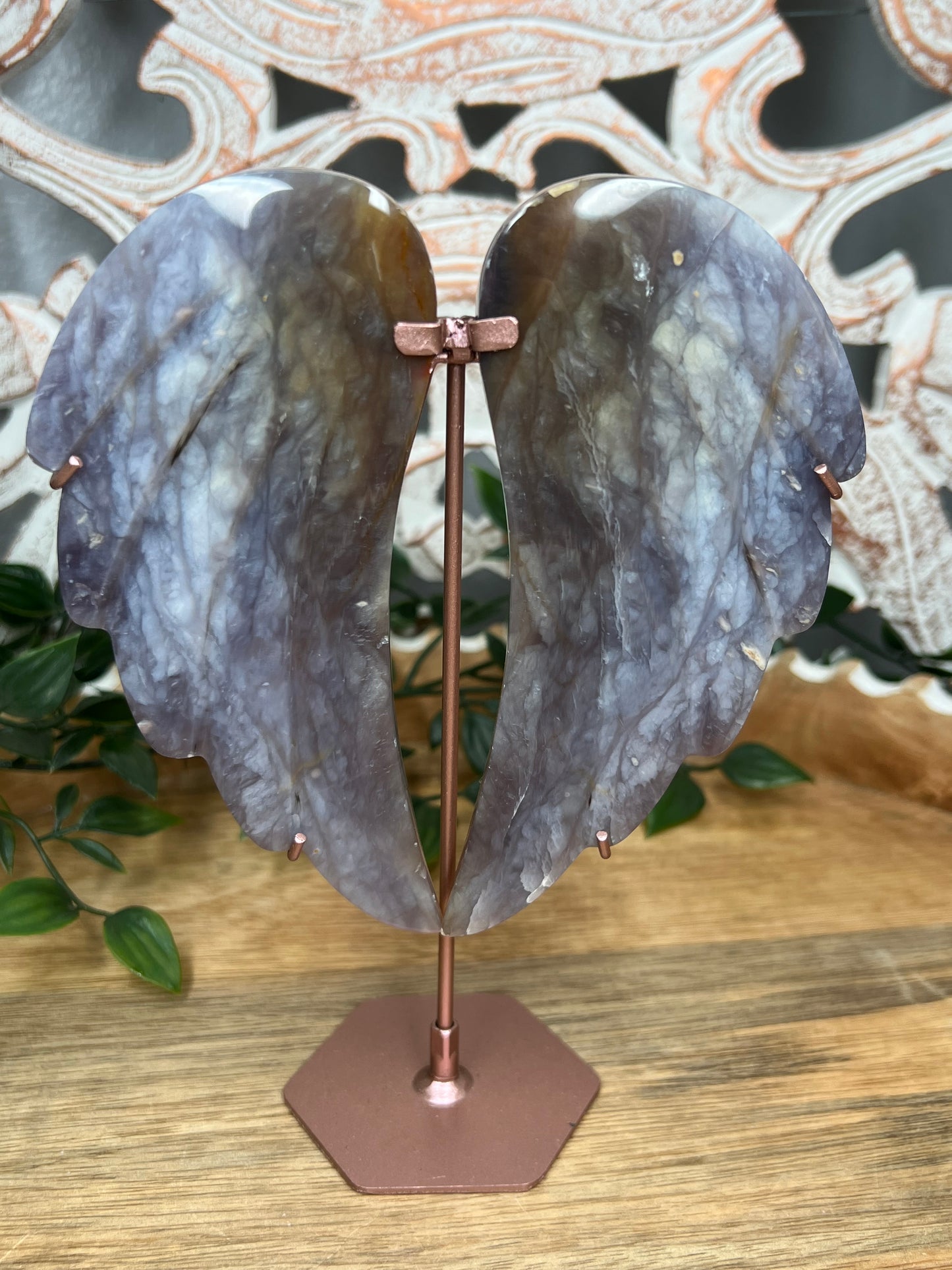 Purple Chalcedony Wings