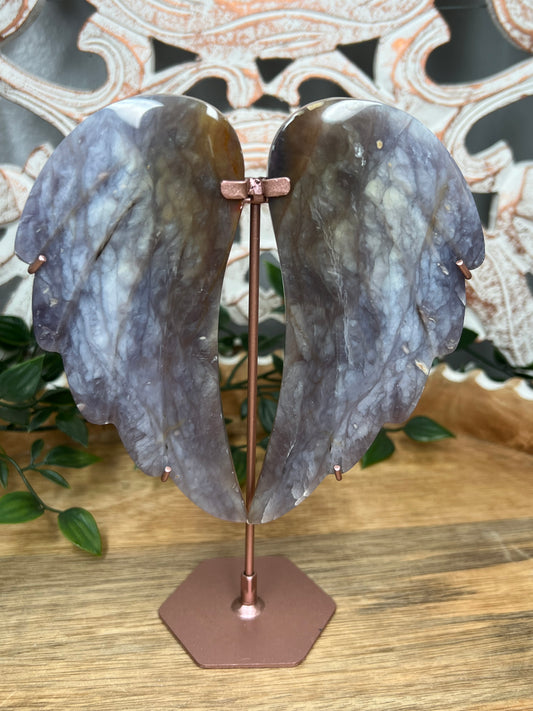 Purple Chalcedony Wings