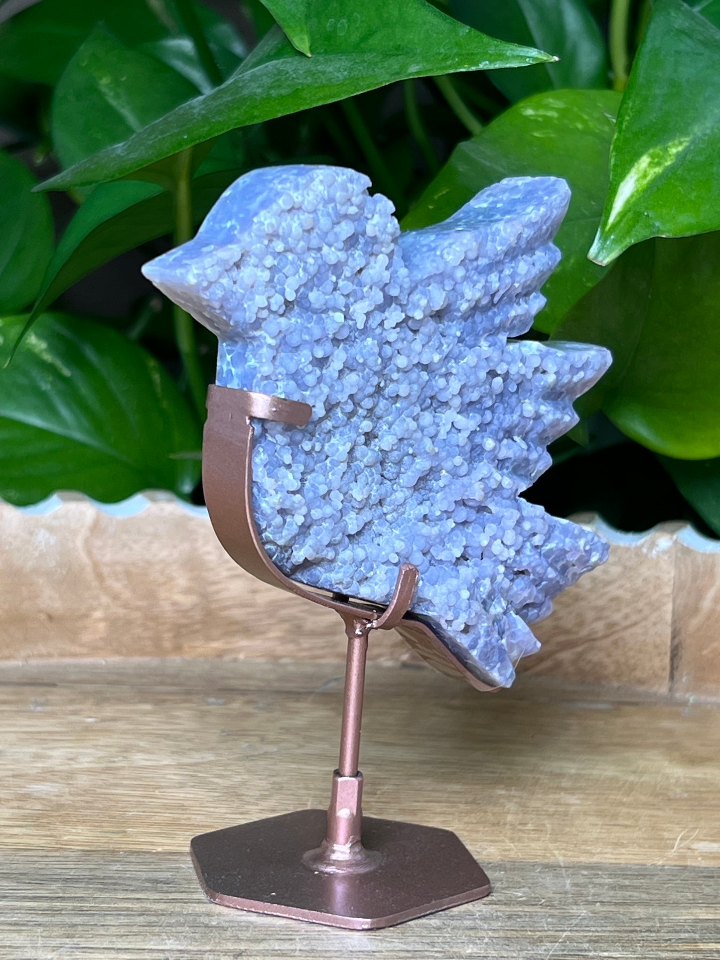 Grape Agate Bird