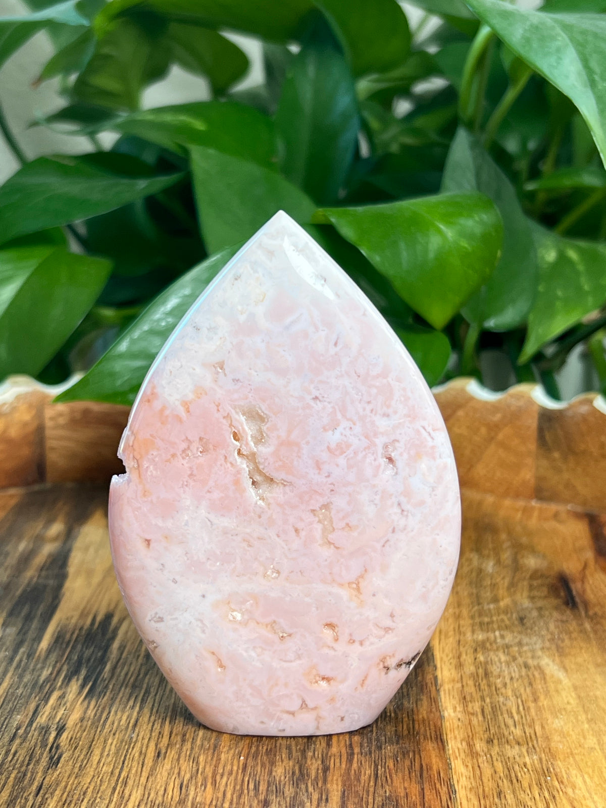 Pink Carnelian Flame: PH