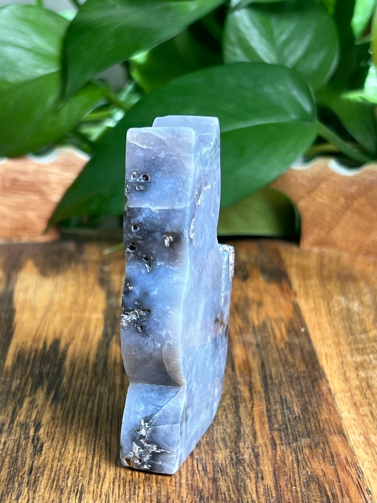 Blue Plume Agate Cat: BG