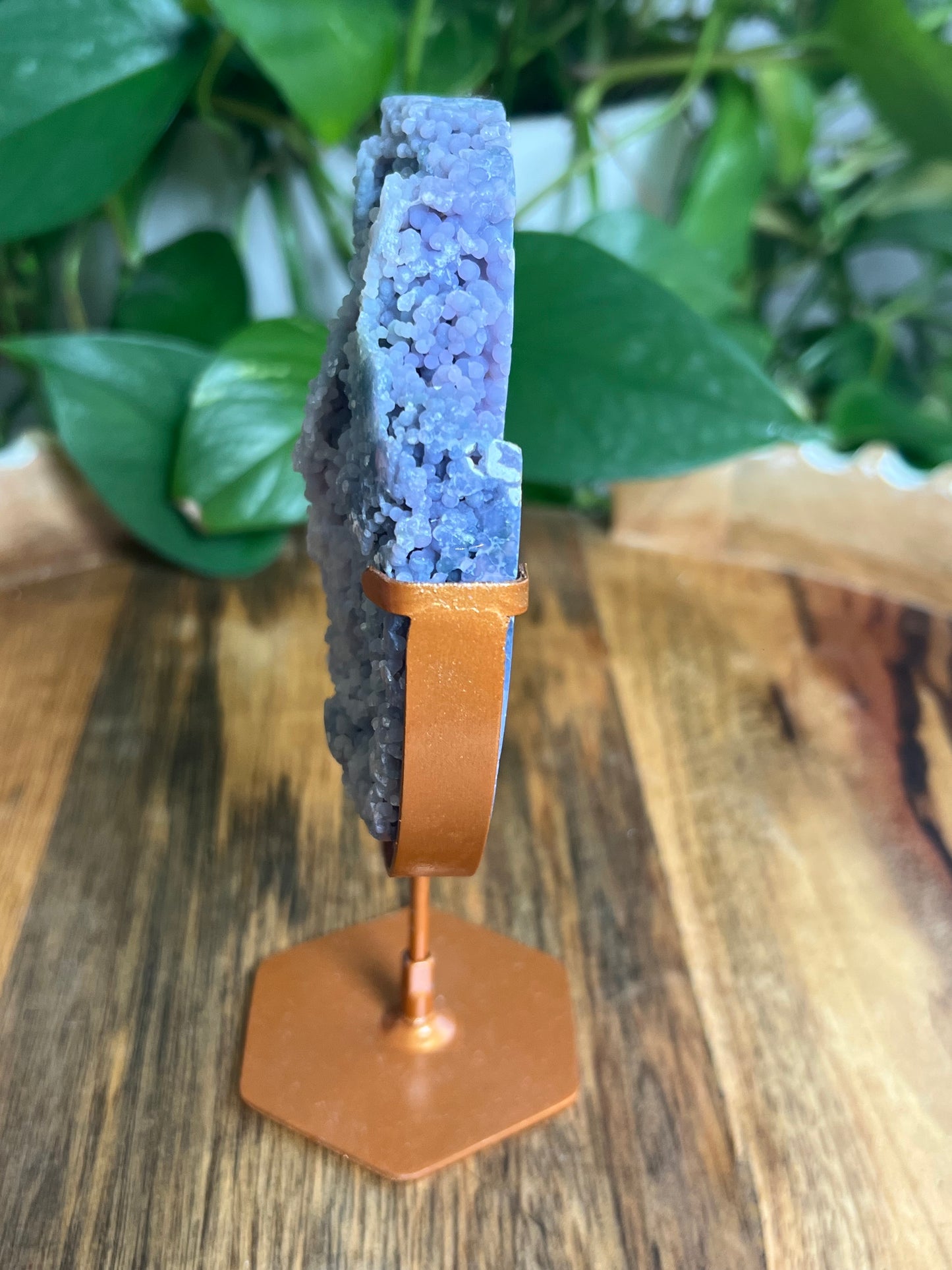 Grape Agate Moon: N