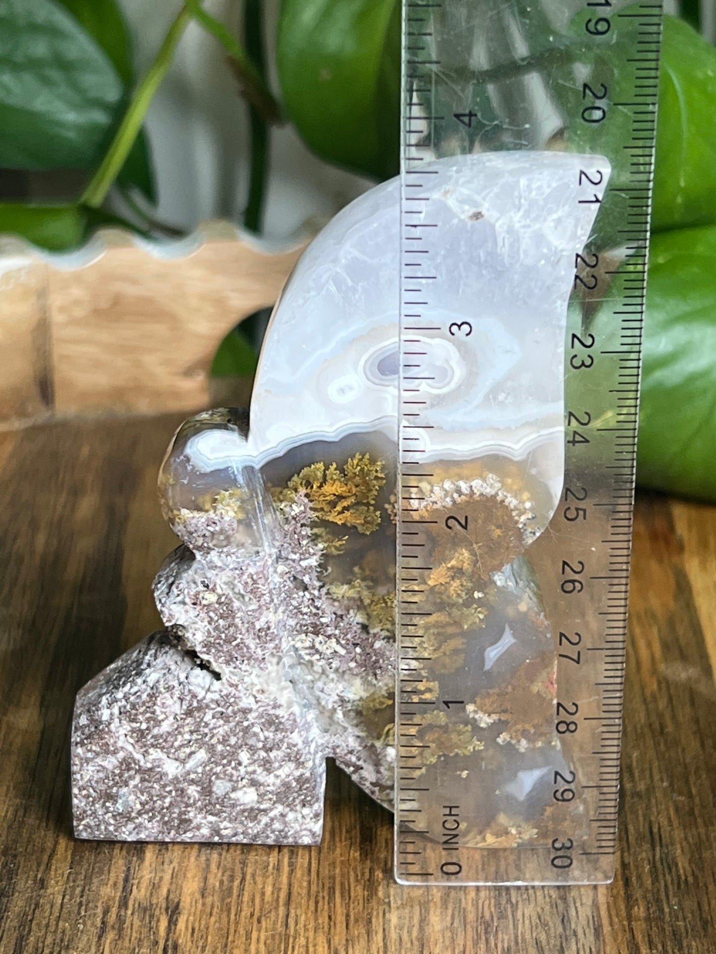 Scenic Moss Agate Fairy