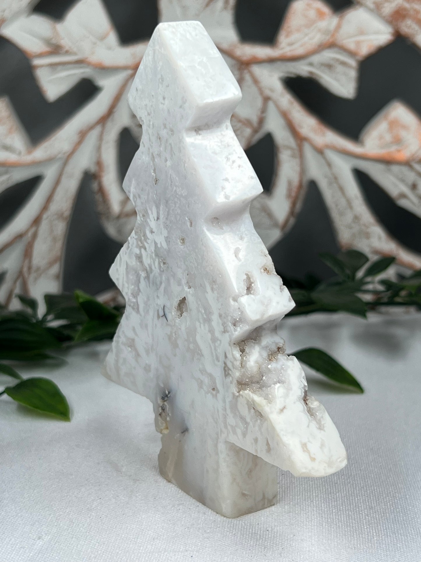 White Plume Agate Tree