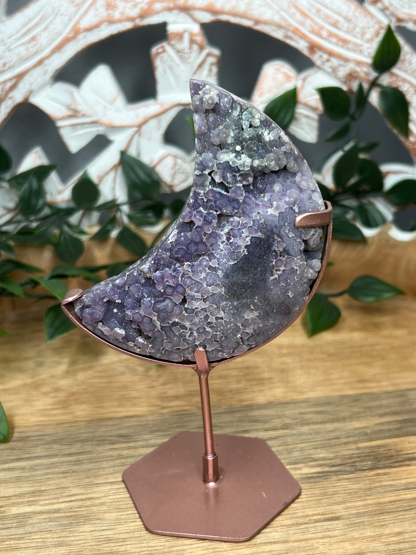 Grape Agate Moon