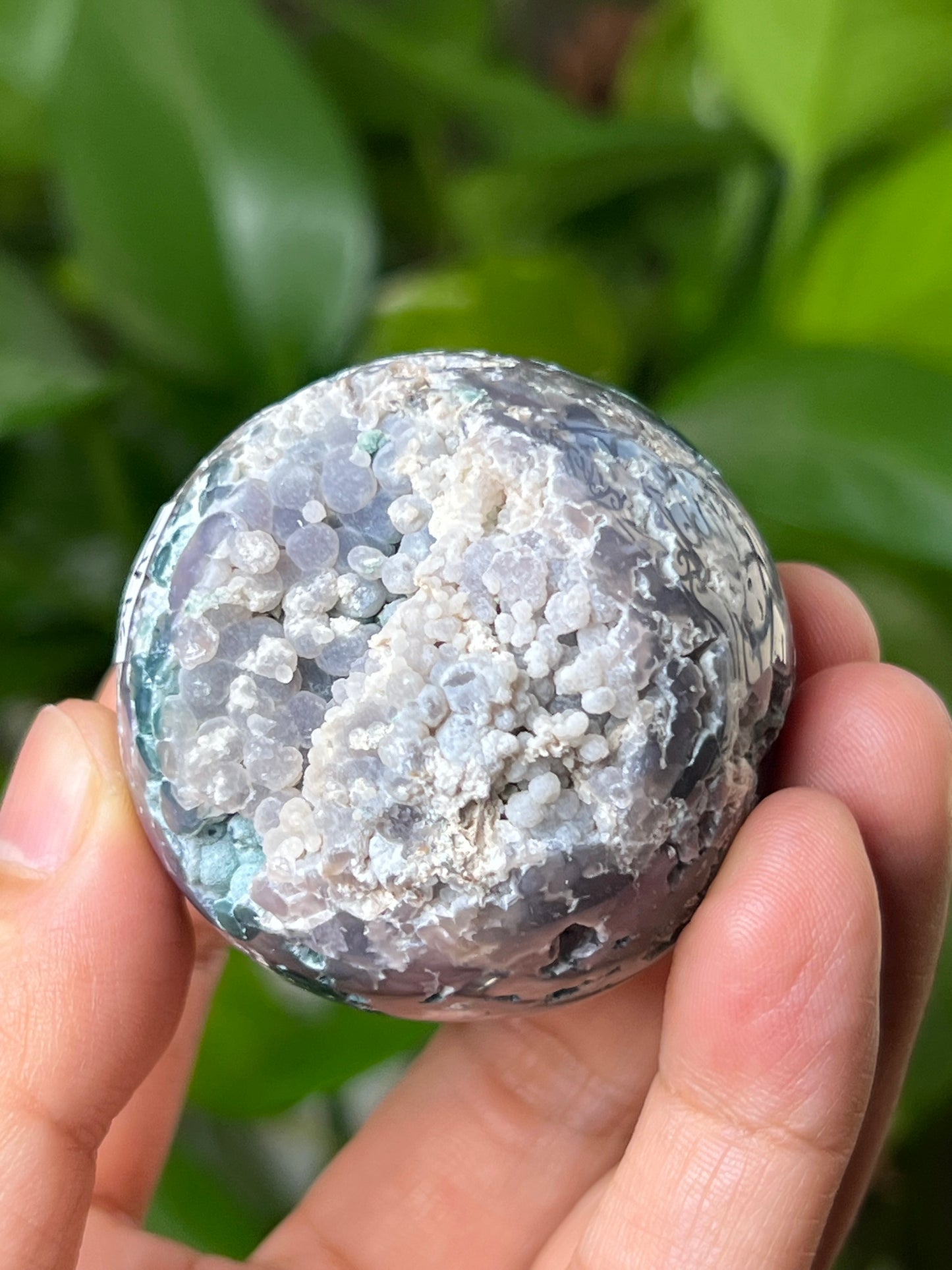 Grape Agate Sphere