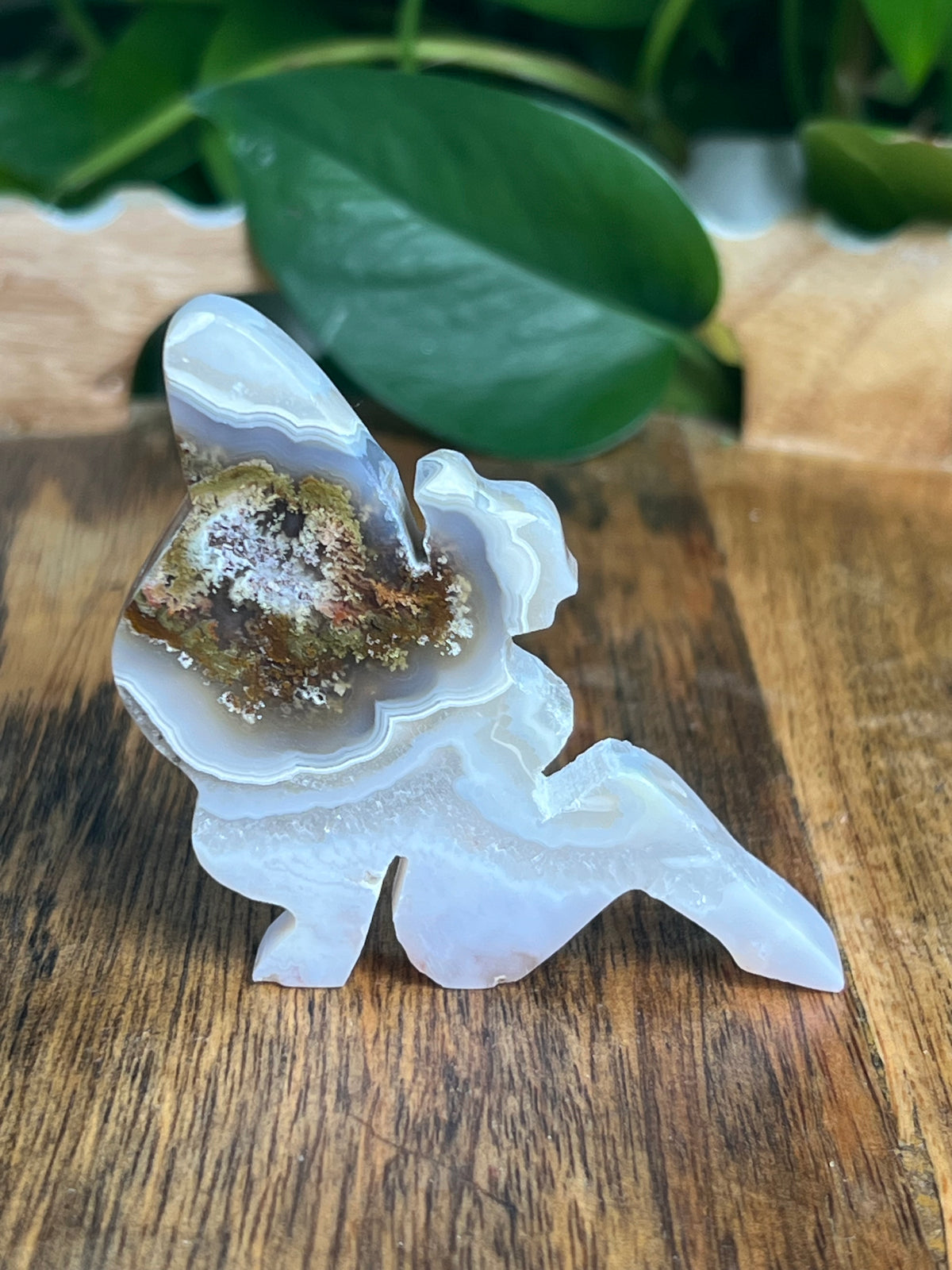Scenic Moss Agate Pixie Fairy: G