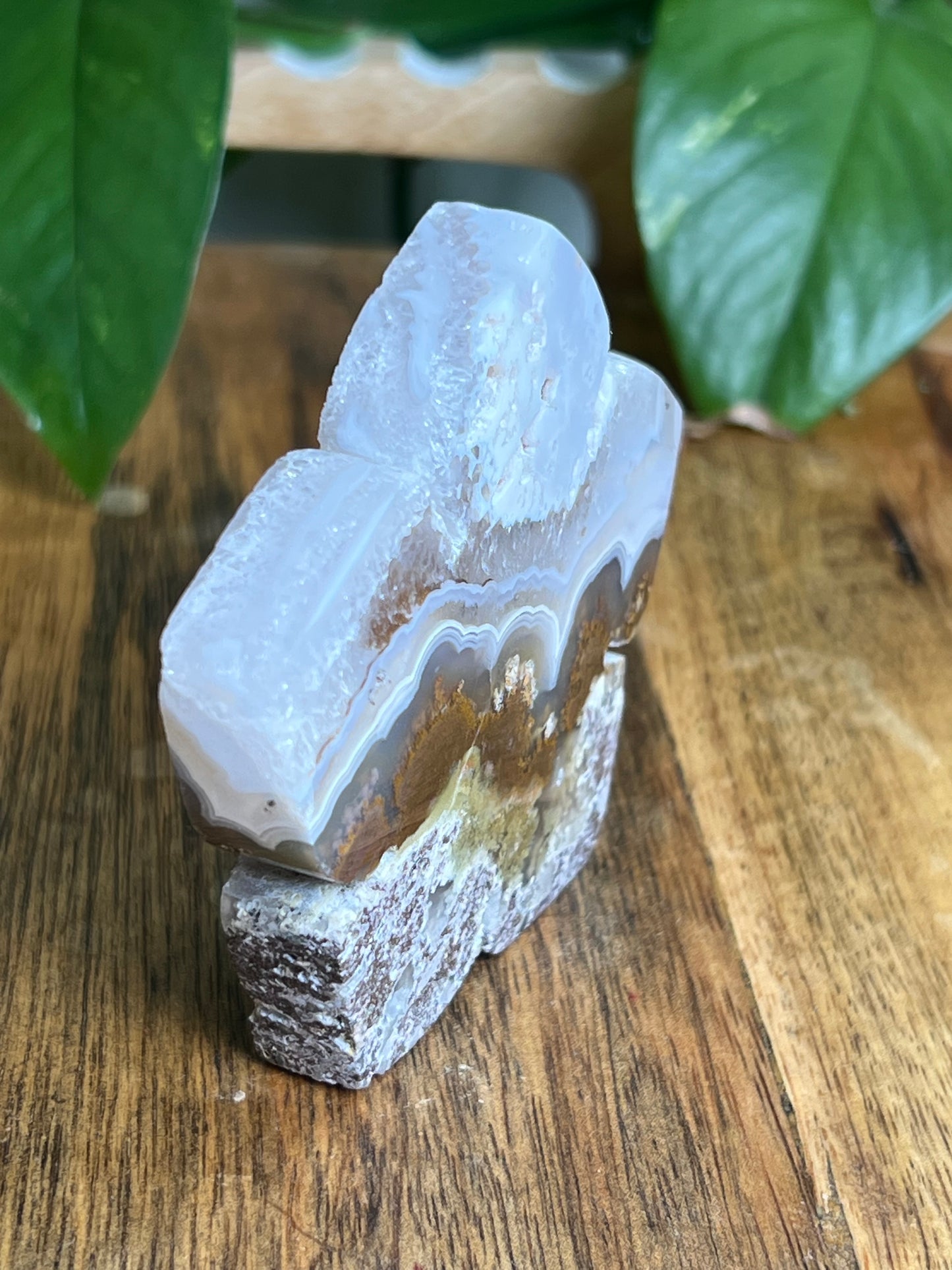 Scenic Moss Agate Flower KB