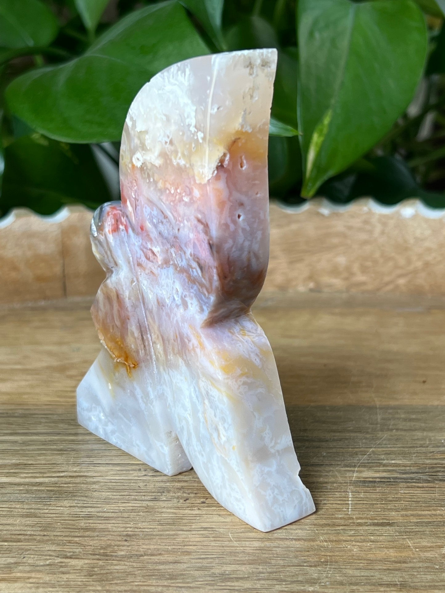 Rainbow Plume Agate Fairy