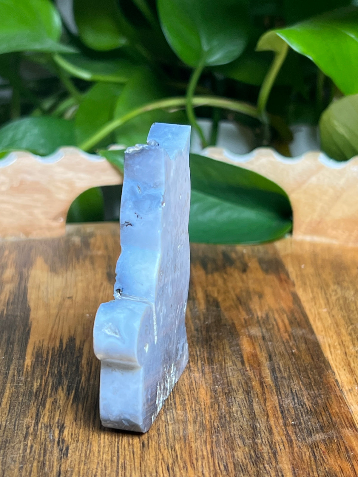 Blue Plume Agate Cat: BF