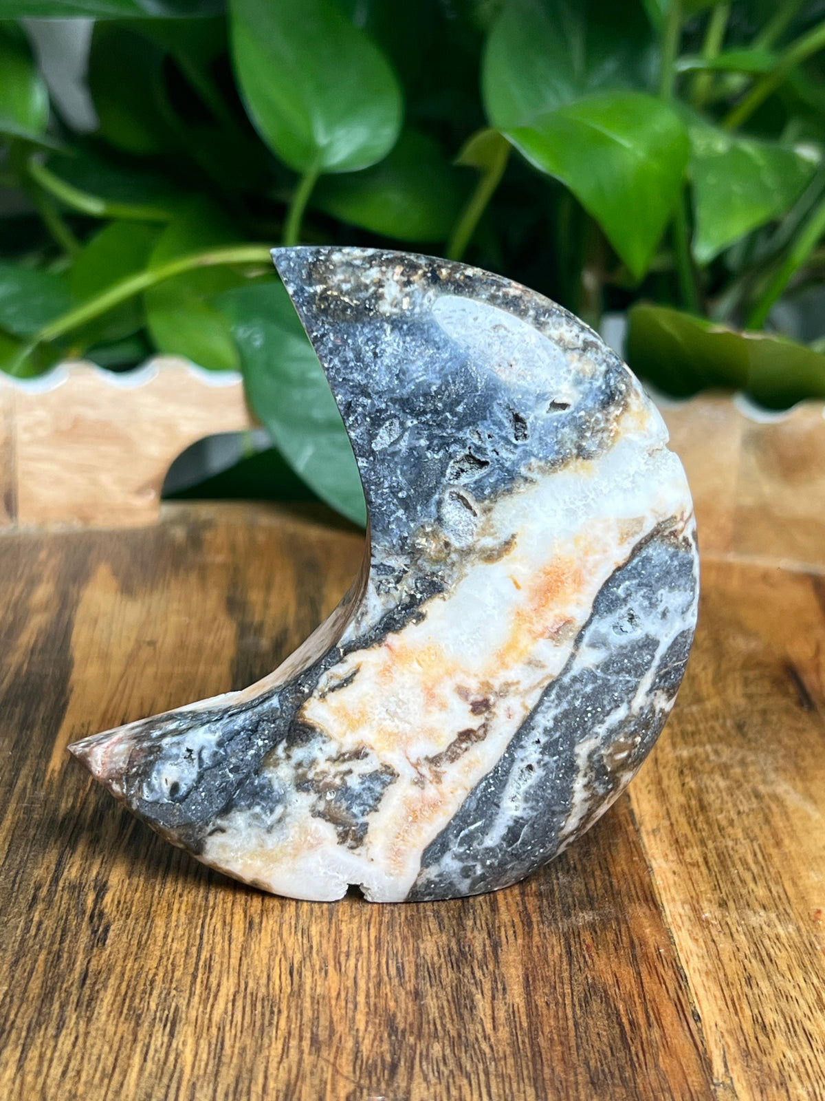 Sphalerite Self- Standing Moon: DF