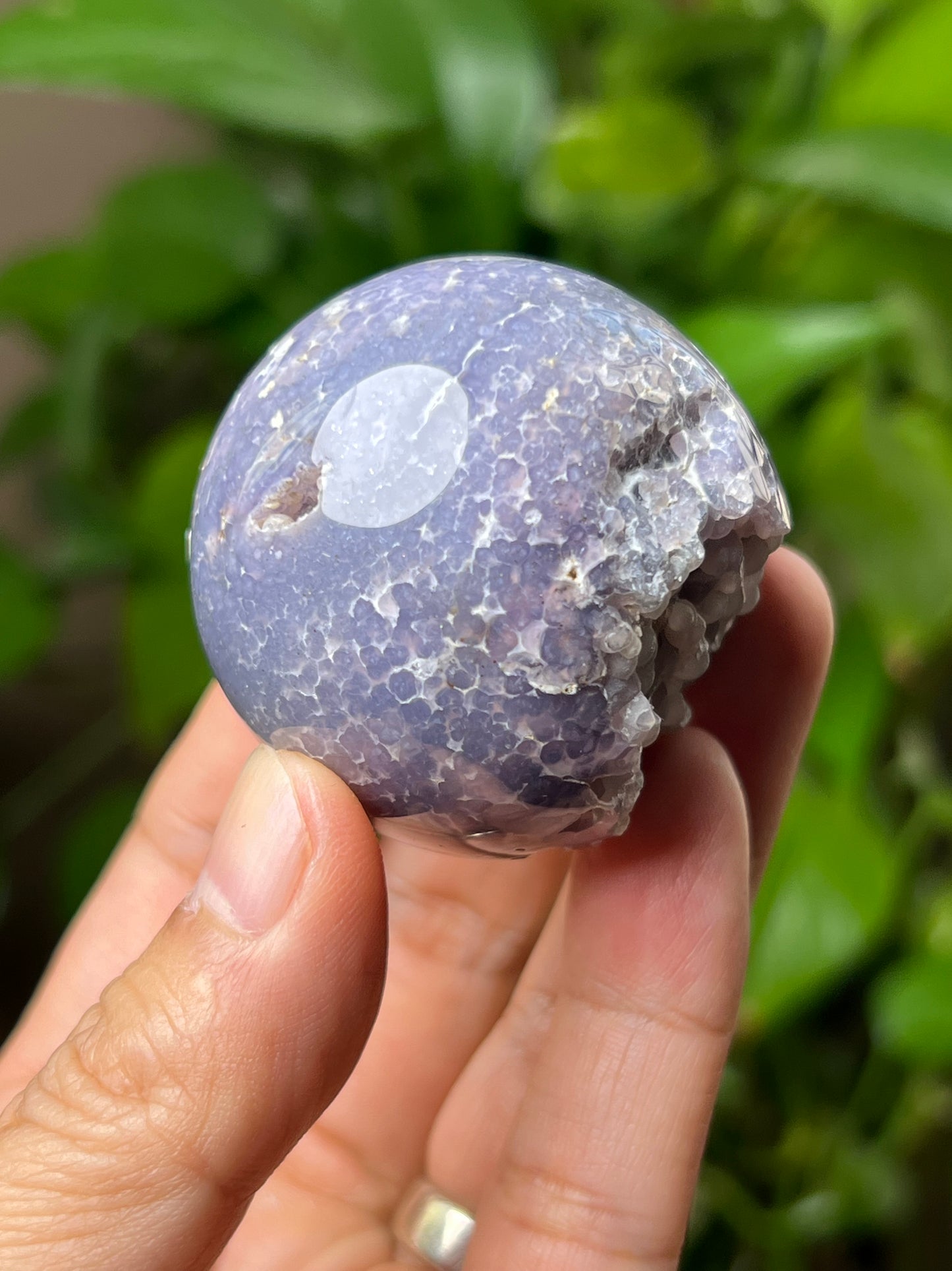 Grape Agate Sphere