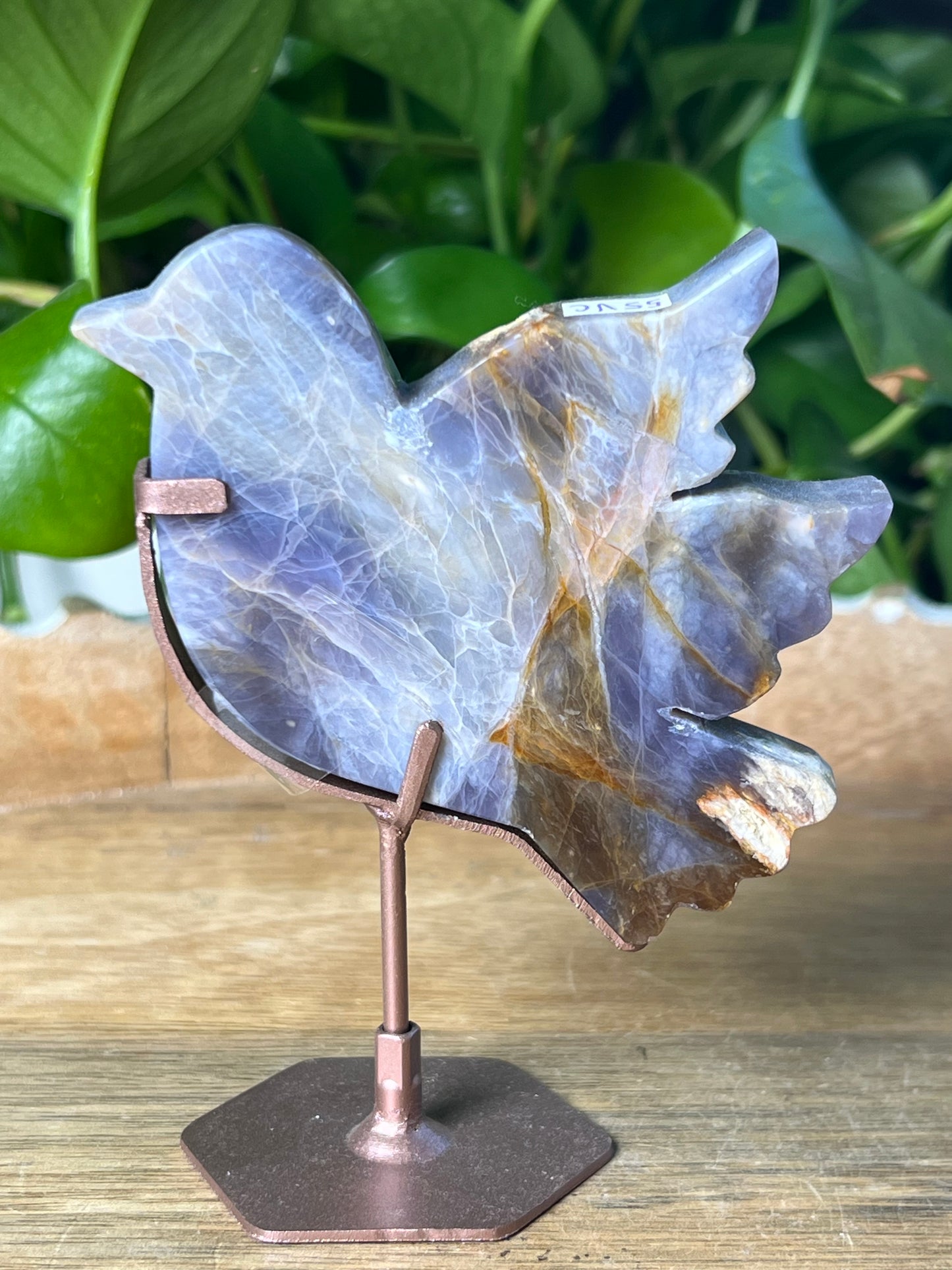 Purple Chalcedony Bird